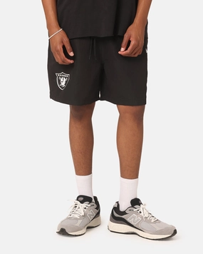 housewarming gift Stretch Fabric New Era Las Vegas Raiders Woven Shorts Black