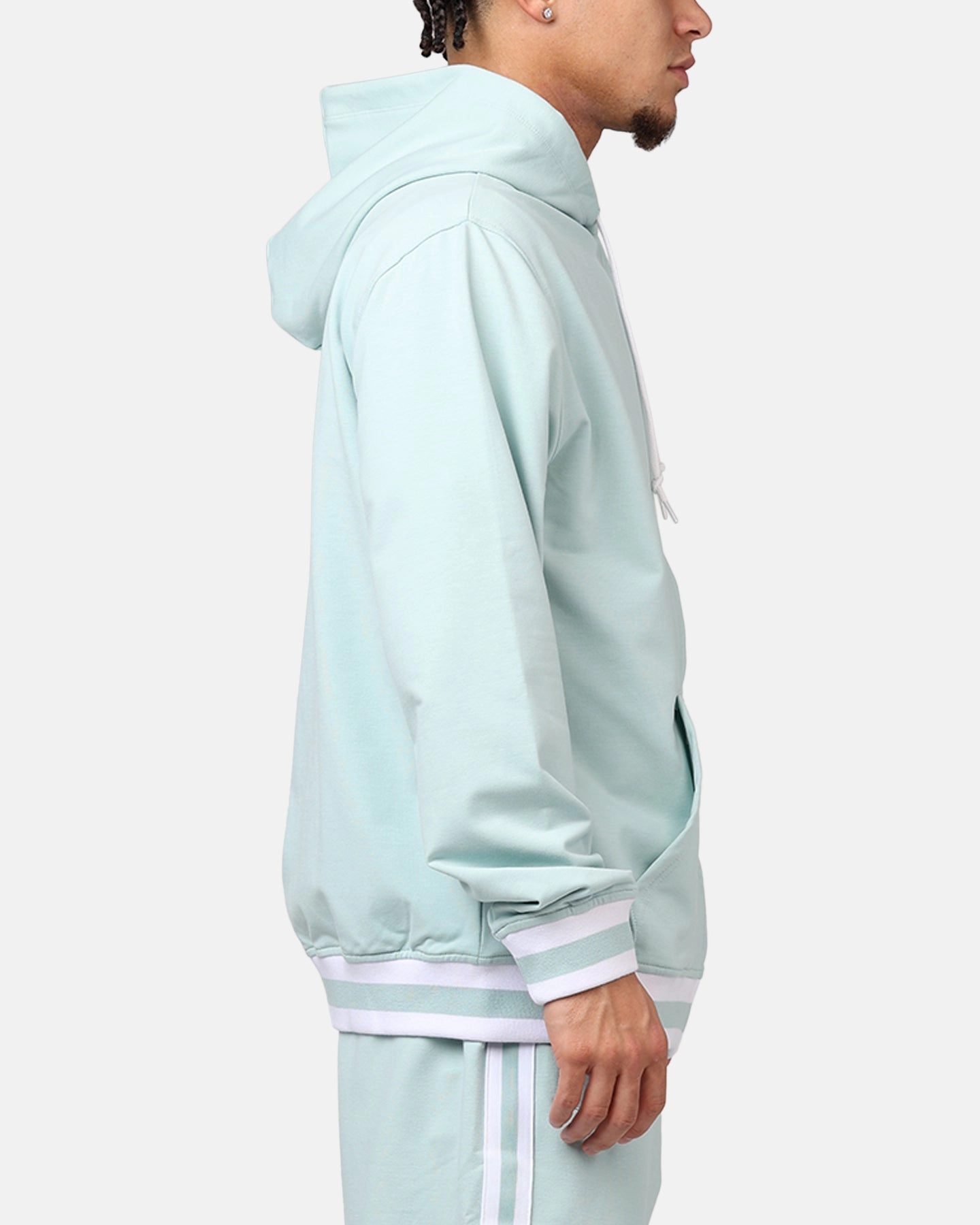 New Era Los Angeles Dodgers 'Logo Select Mint' Full Zip Hoodie Mint/White Layer Look