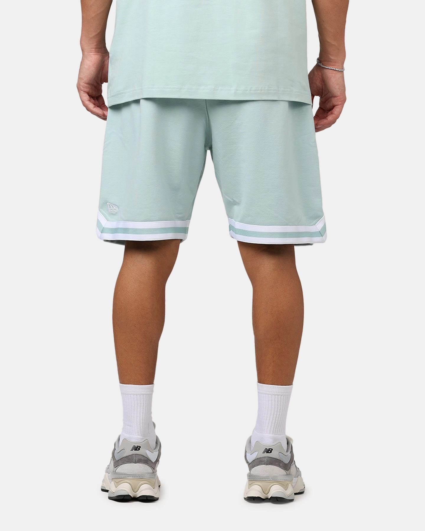 Comfortable clothing Everyday Outfit New Era Los Angeles Dodgers 'Logo Select Mint' Shorts Mint/White