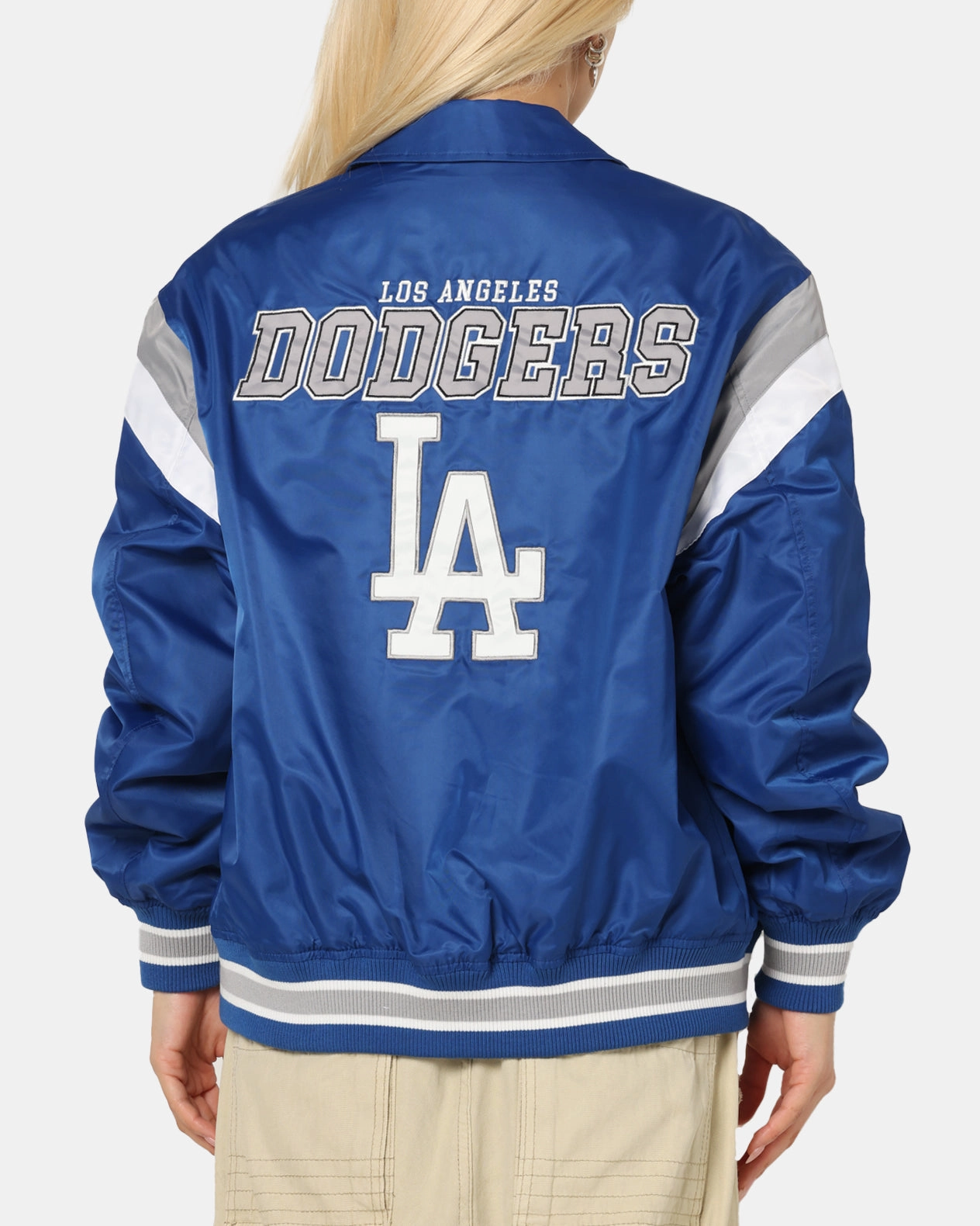 New Era Los Angeles Dodgers MLB Retro Stadium Jacket Blue cold Adore