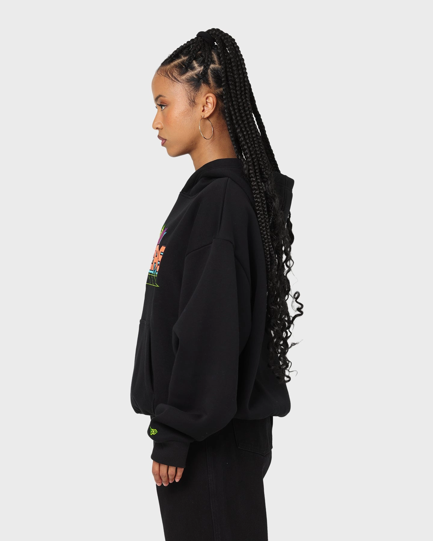 New Era Los Angeles Dodgers Retro Arcade Hoodie Black Jump Stylish Warmth