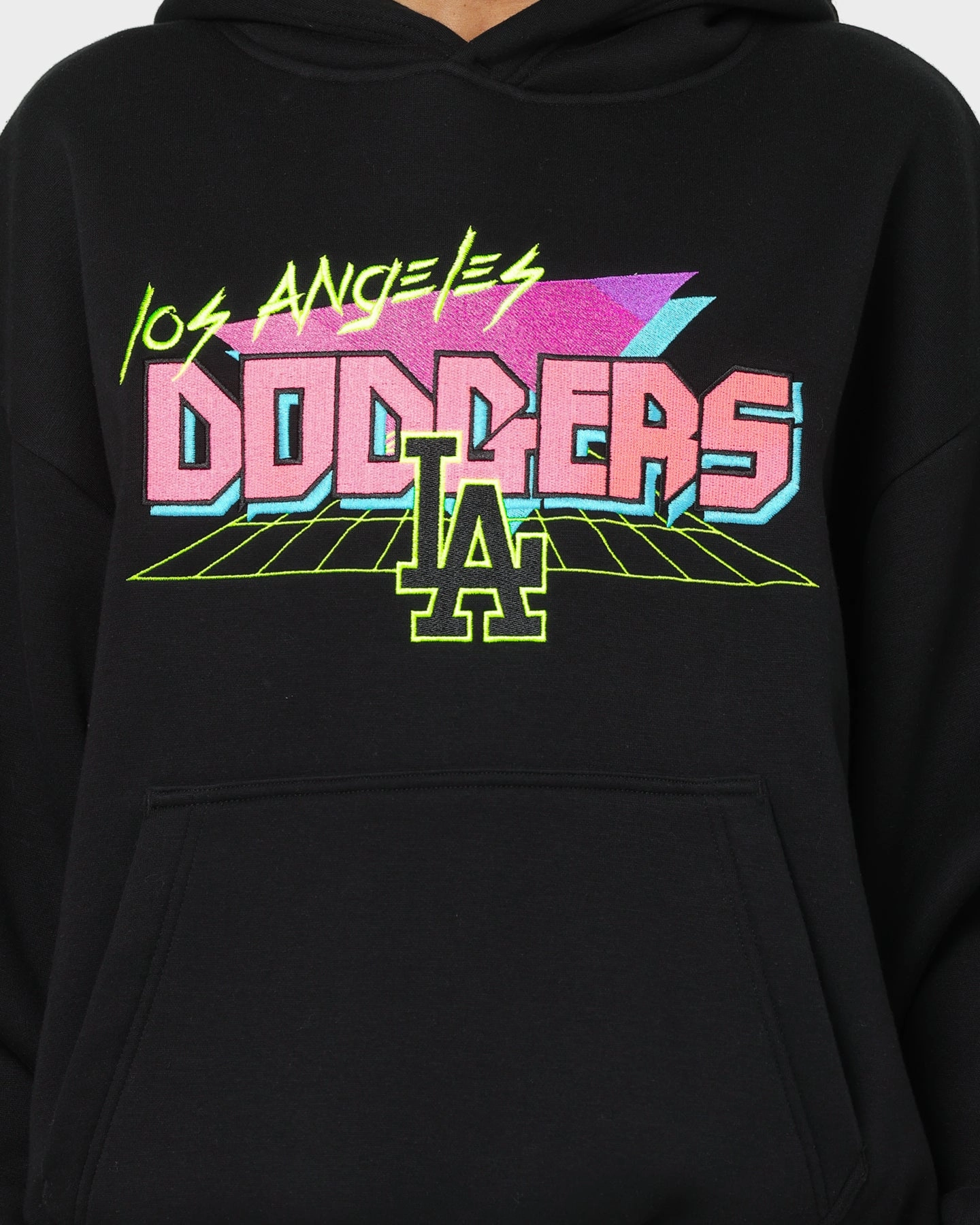 New Era Los Angeles Dodgers Retro Arcade Hoodie Black type Love