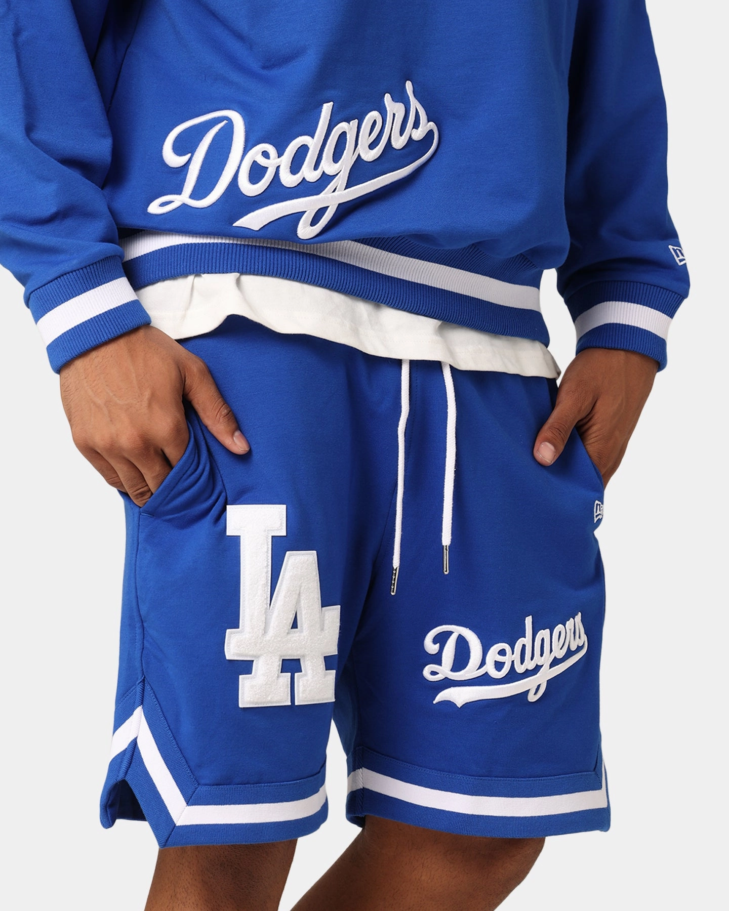 New Era Los Angeles Dodgers Shorts Bright Royal Run Ready