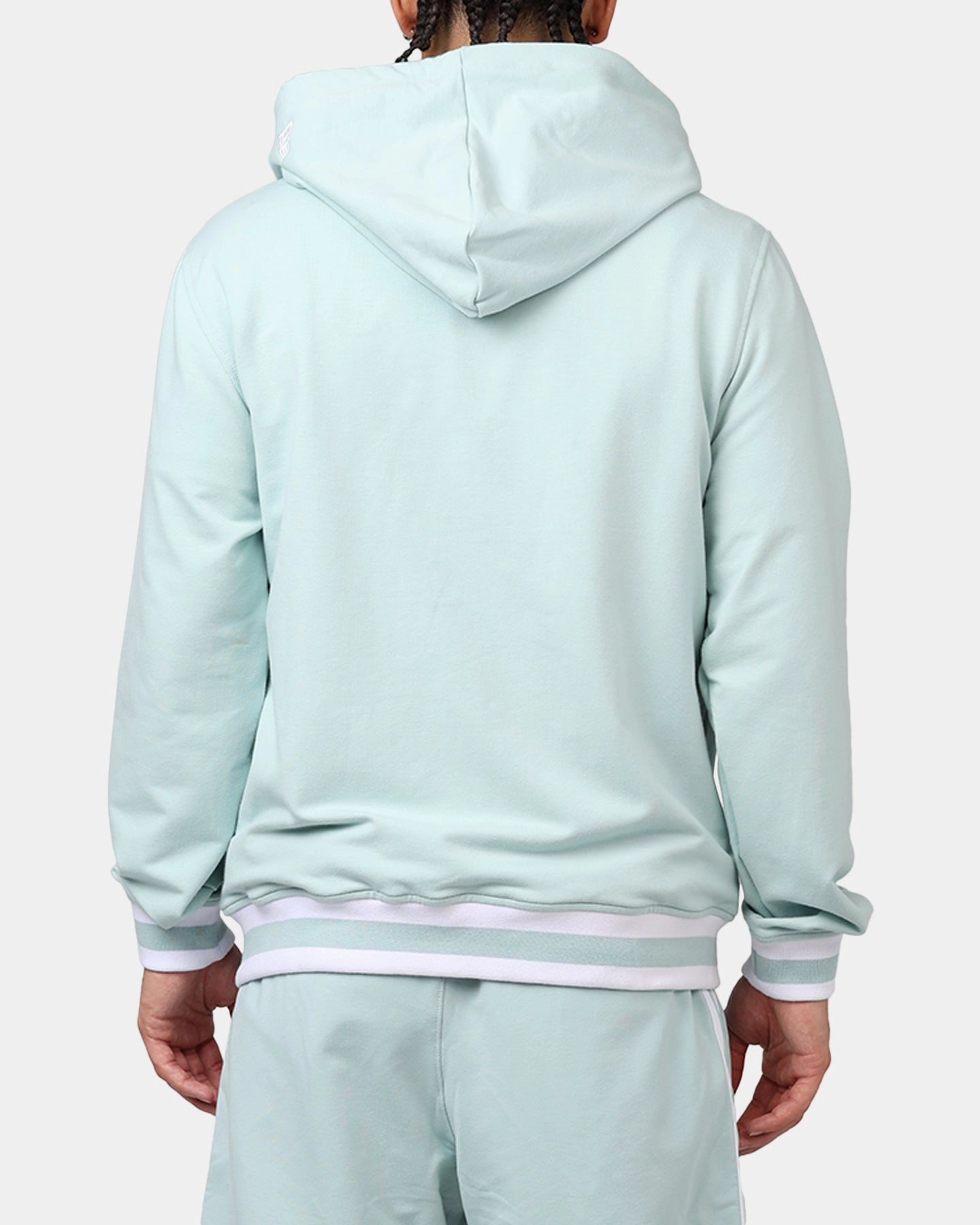 New Era Los Angeles Lakers 'Logo Select Mint' Full Zip Hoodie Mint/White Light Reflective Trims Fashion Layer