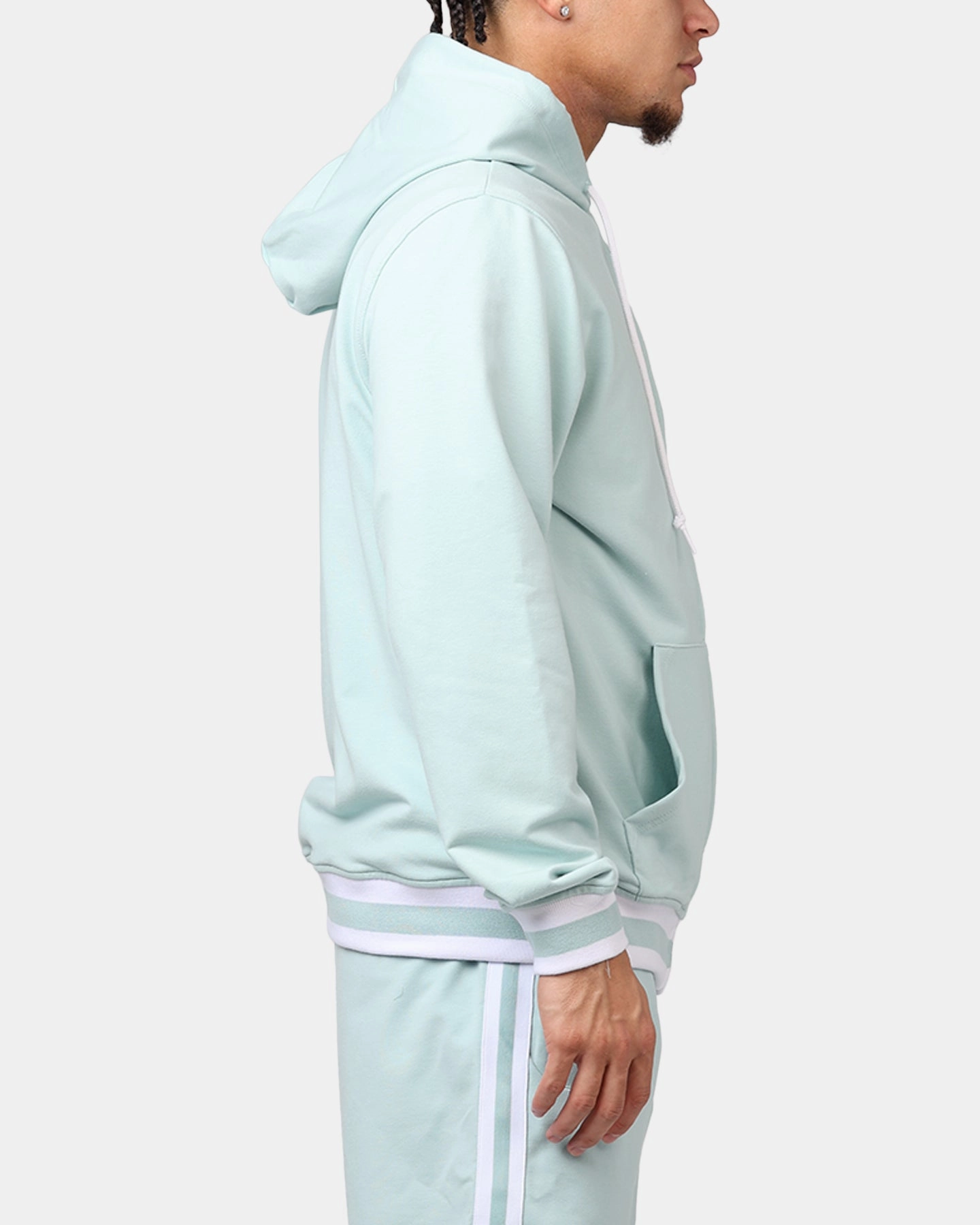 New Era Los Angeles Lakers 'Logo Select Mint' Full Zip Hoodie Mint/White Tradition