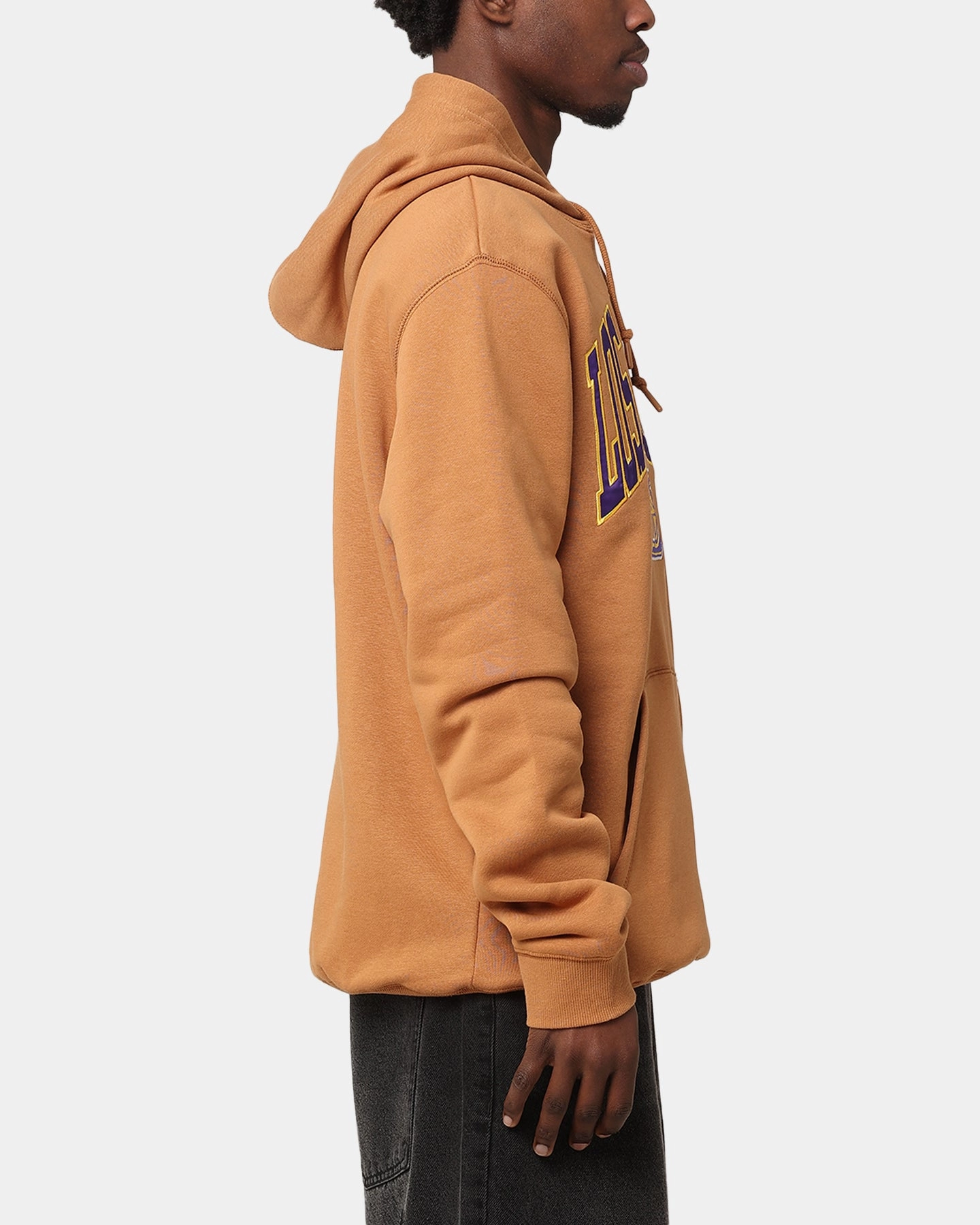 City Streets New Era Los Angeles Lakers Pullover Hoodie Medium Beige