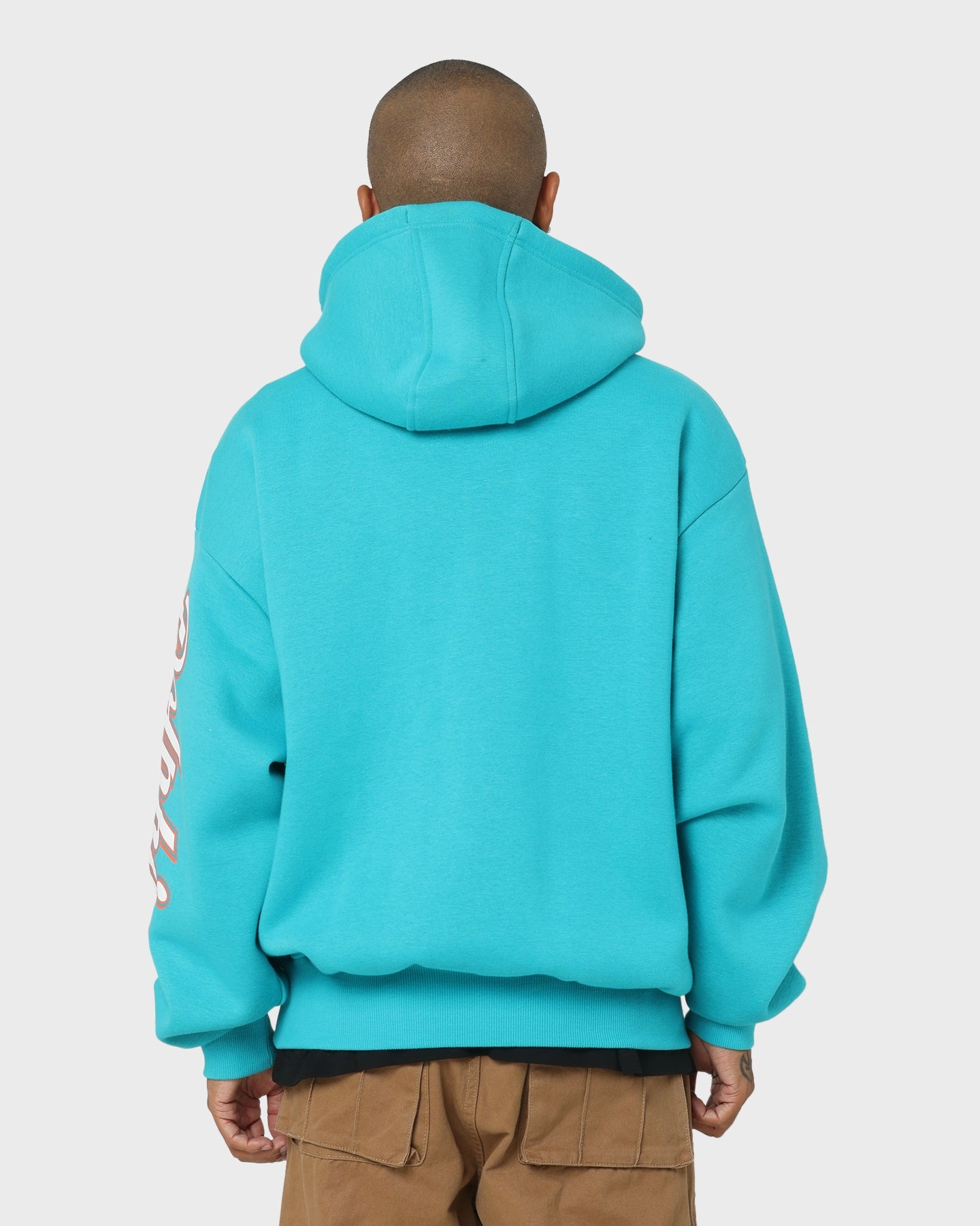 Imagine New Era Miami Dolphins Quarter Zip Hoodie Teal