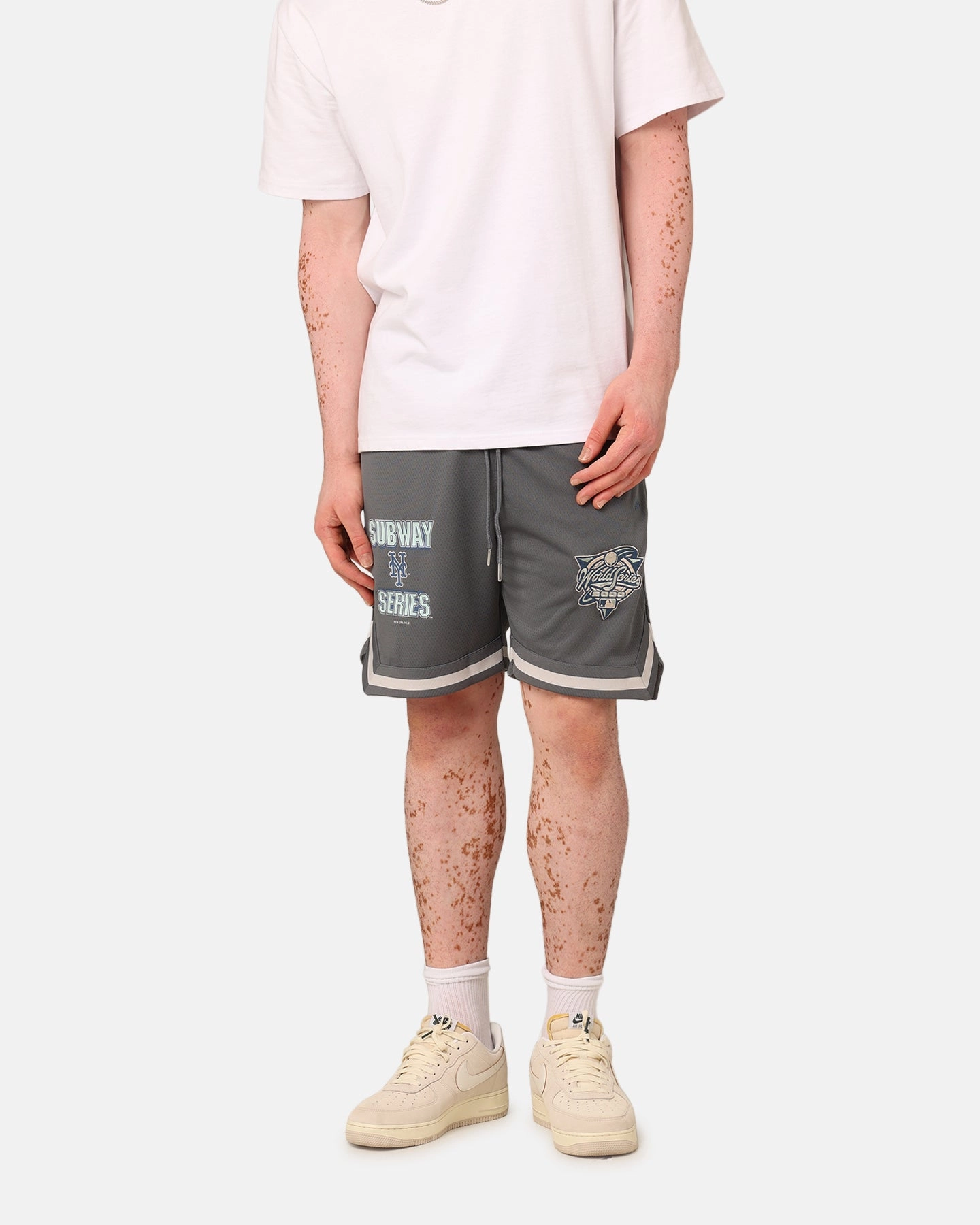 Easy Fit New Era New York Mets Mesh Shorts Iron