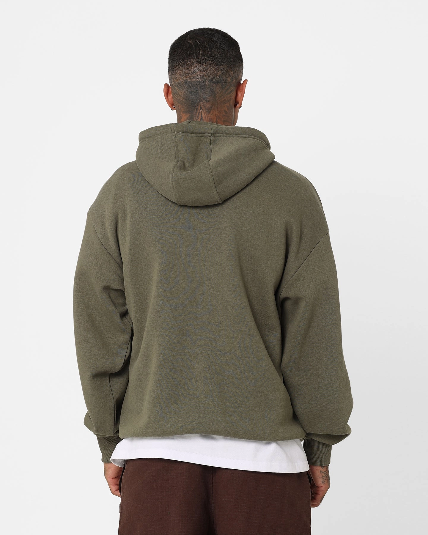 New Era New York Yankees 1/4 Zip Hoodie Green Stand Collar