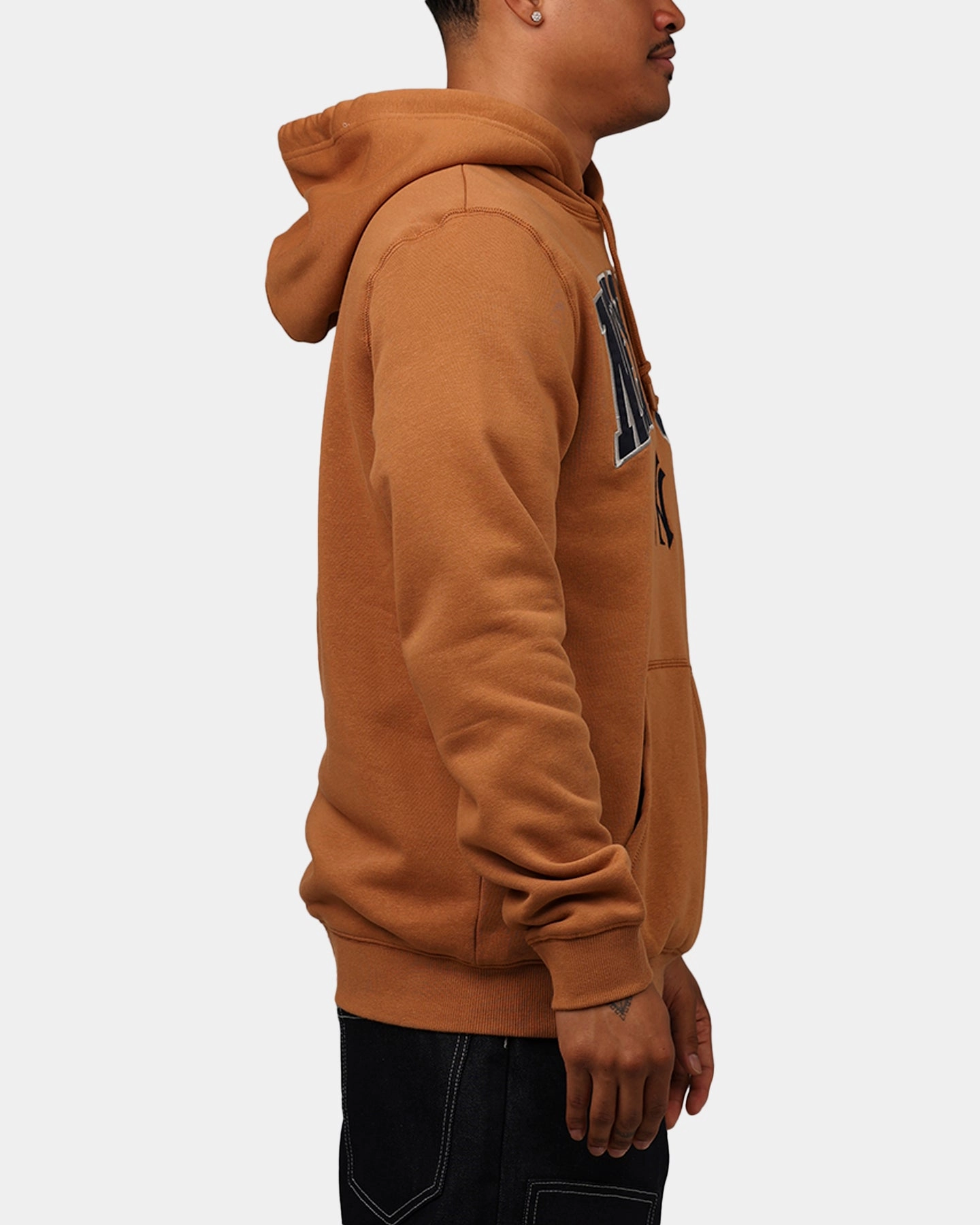 Cozy New Era New York Yankees Pullover Hoodie Medium Beige