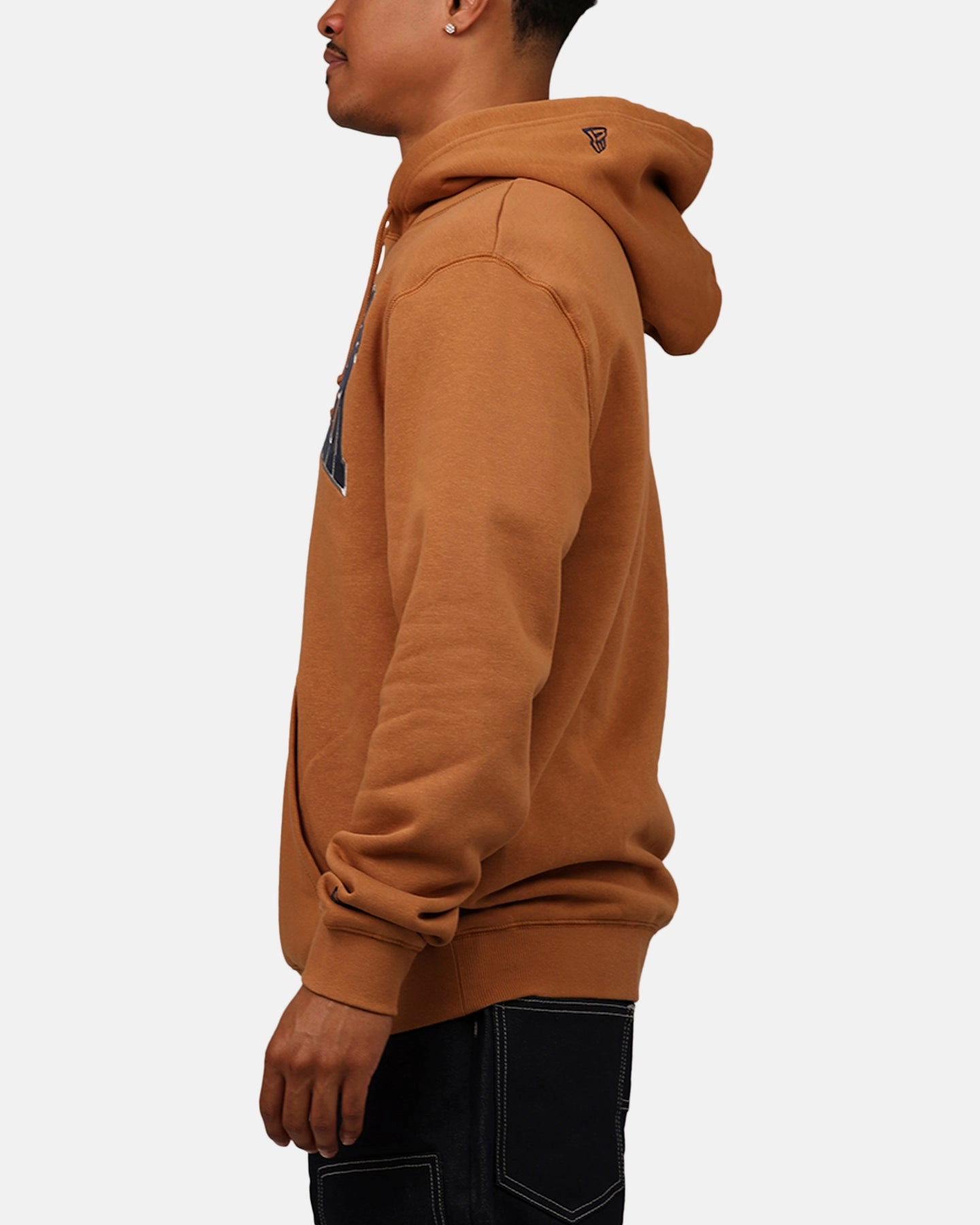 New Era New York Yankees Pullover Hoodie Medium Beige Travel Companion Peacock like