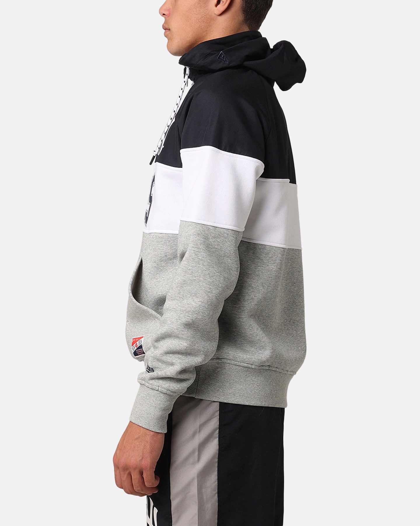 New Era New York Yankees Quarter Zip Hoodie Navy family gathering