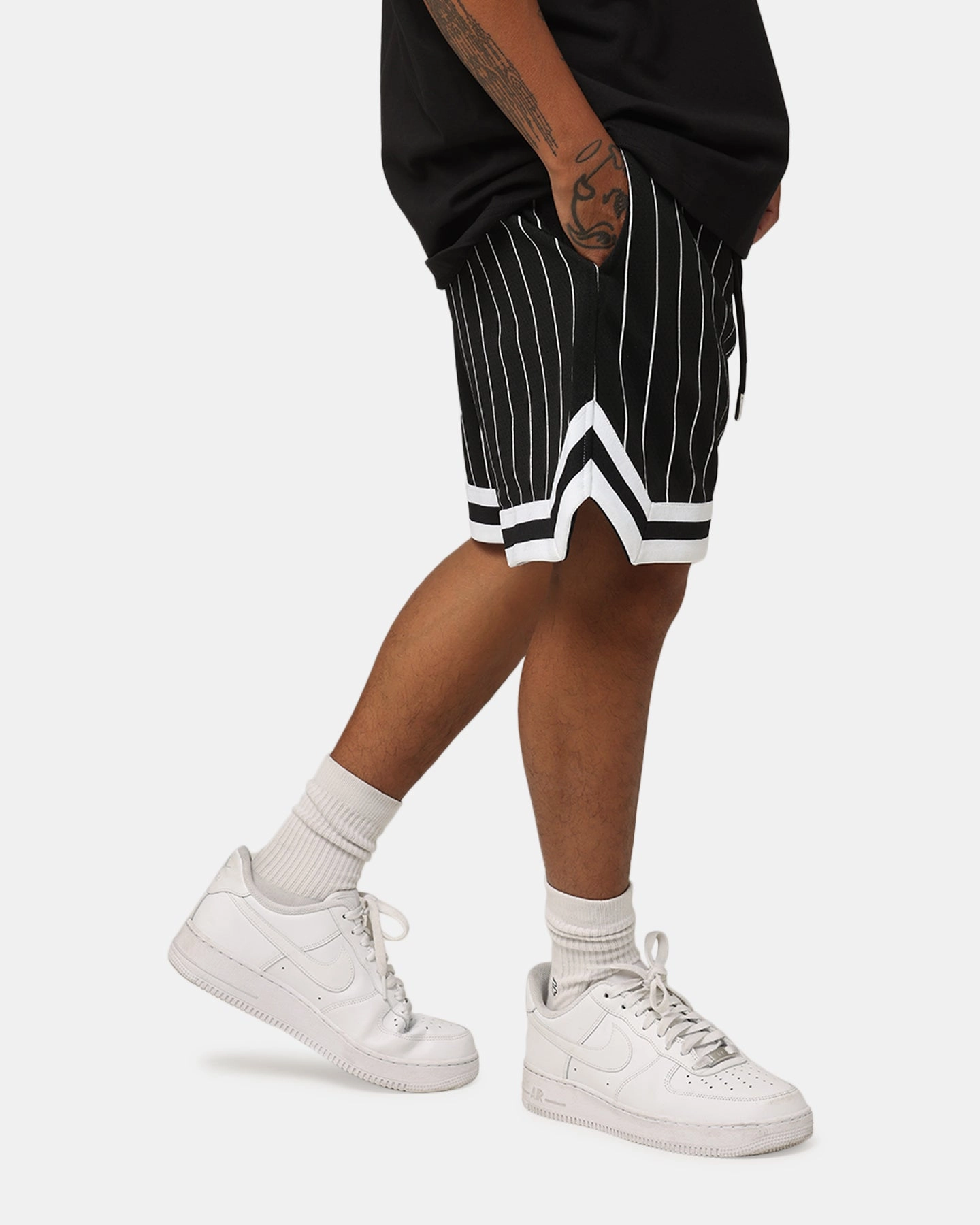 Relaxed Movement New Era New York Yankees Rose Mesh Shorts Black