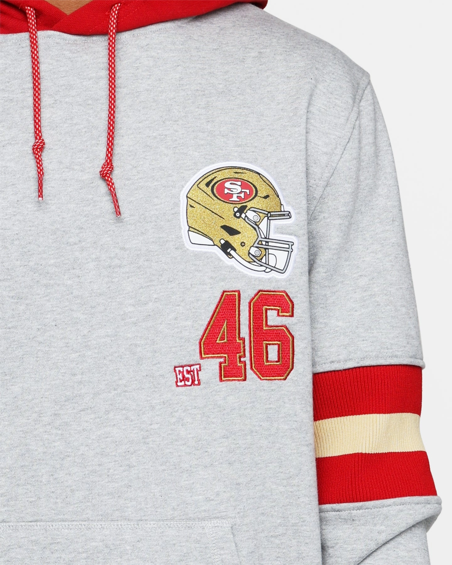 New Era San Francisco 49ers Hoodie Grey festival
