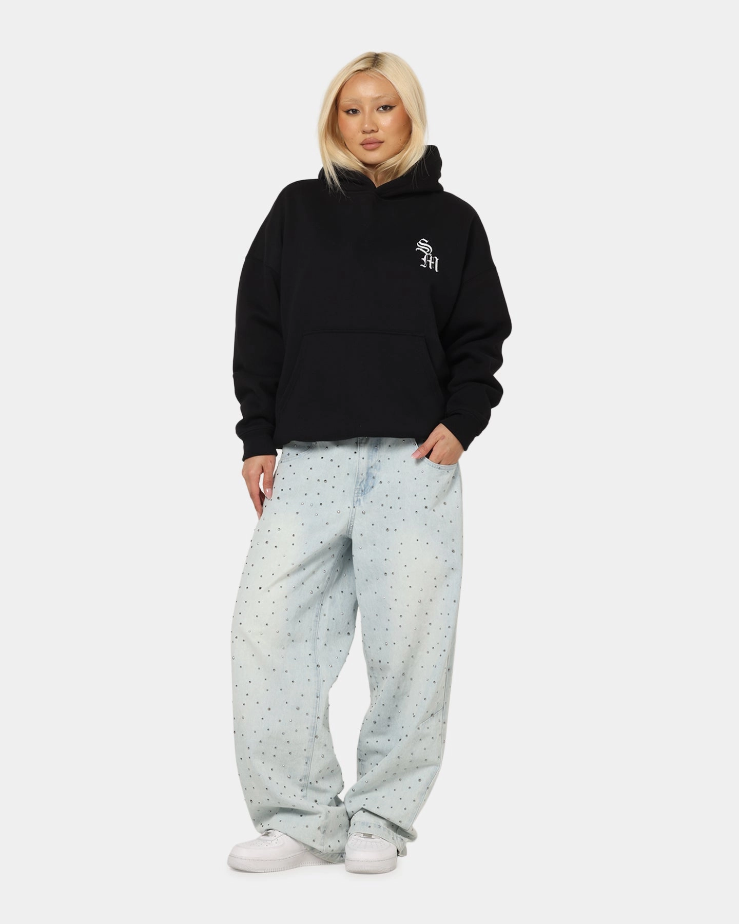 Saint Morta Redemption Boxy Hoodie Black release Cozy Lining