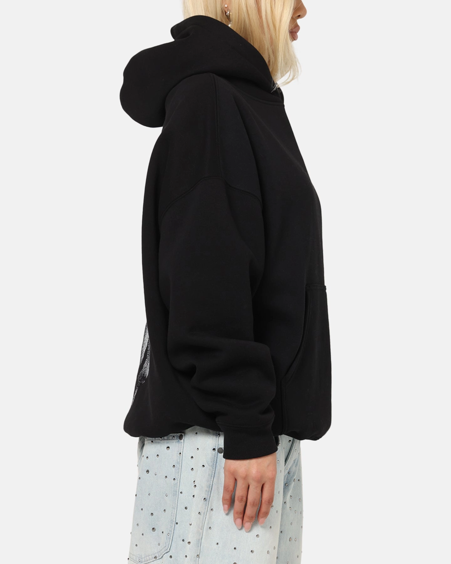 Saint Morta Redemption Boxy Hoodie Black Recommend beachgoer