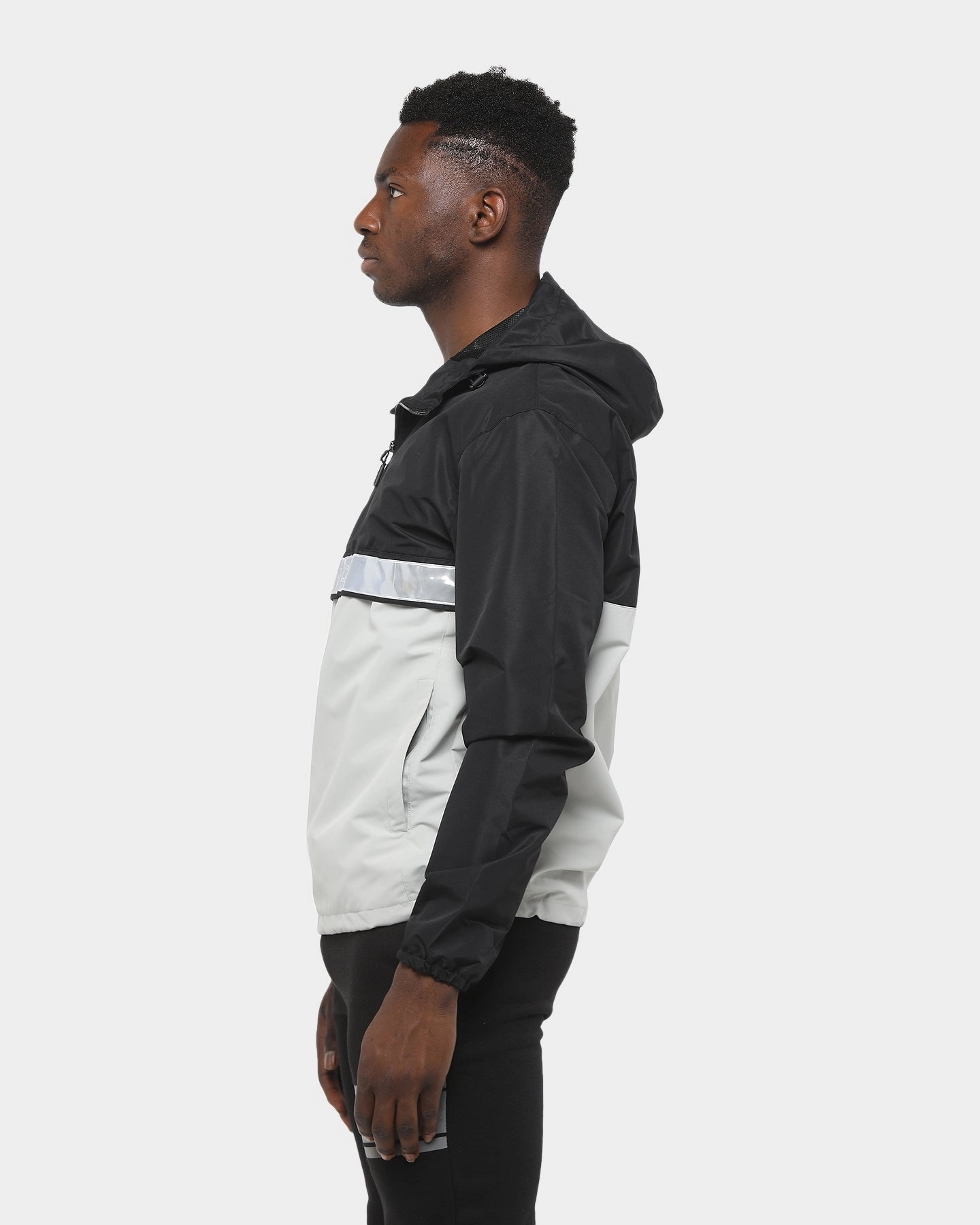 thermal online purchase Nicce Casta Cagoule Jacket Black/Stone
