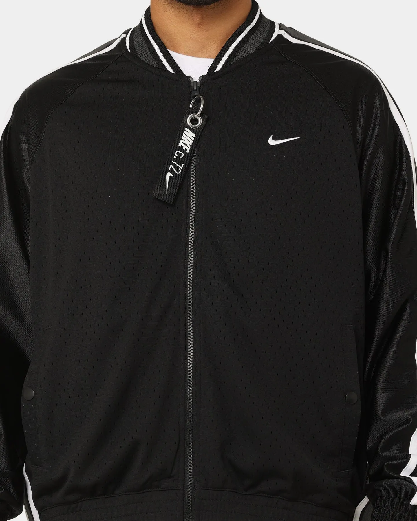 Nike Basketball Circa Jacket Black/Black/White Warm