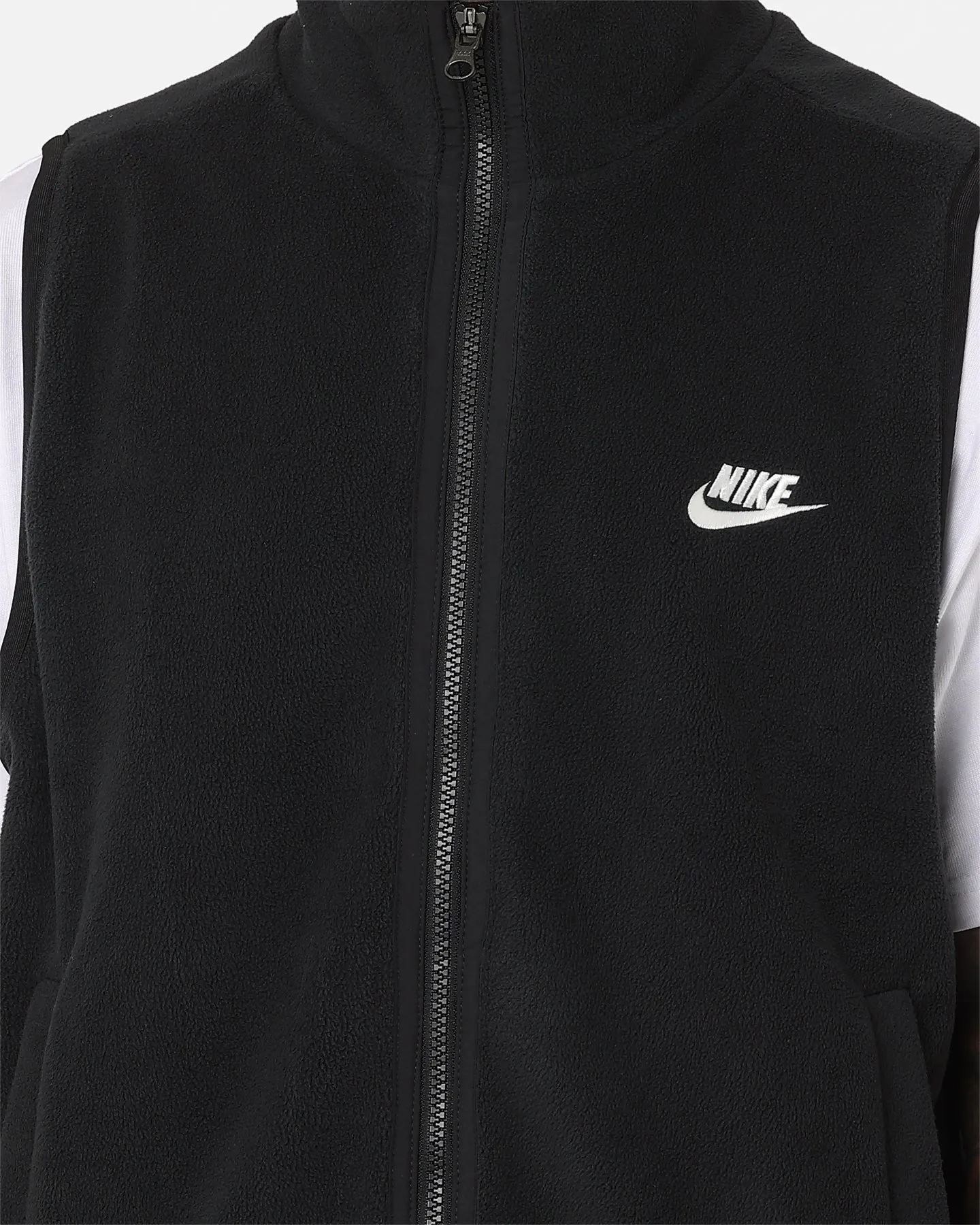Nike Fleece Winter Vest Black/Black/Sail Travel Ease Trend