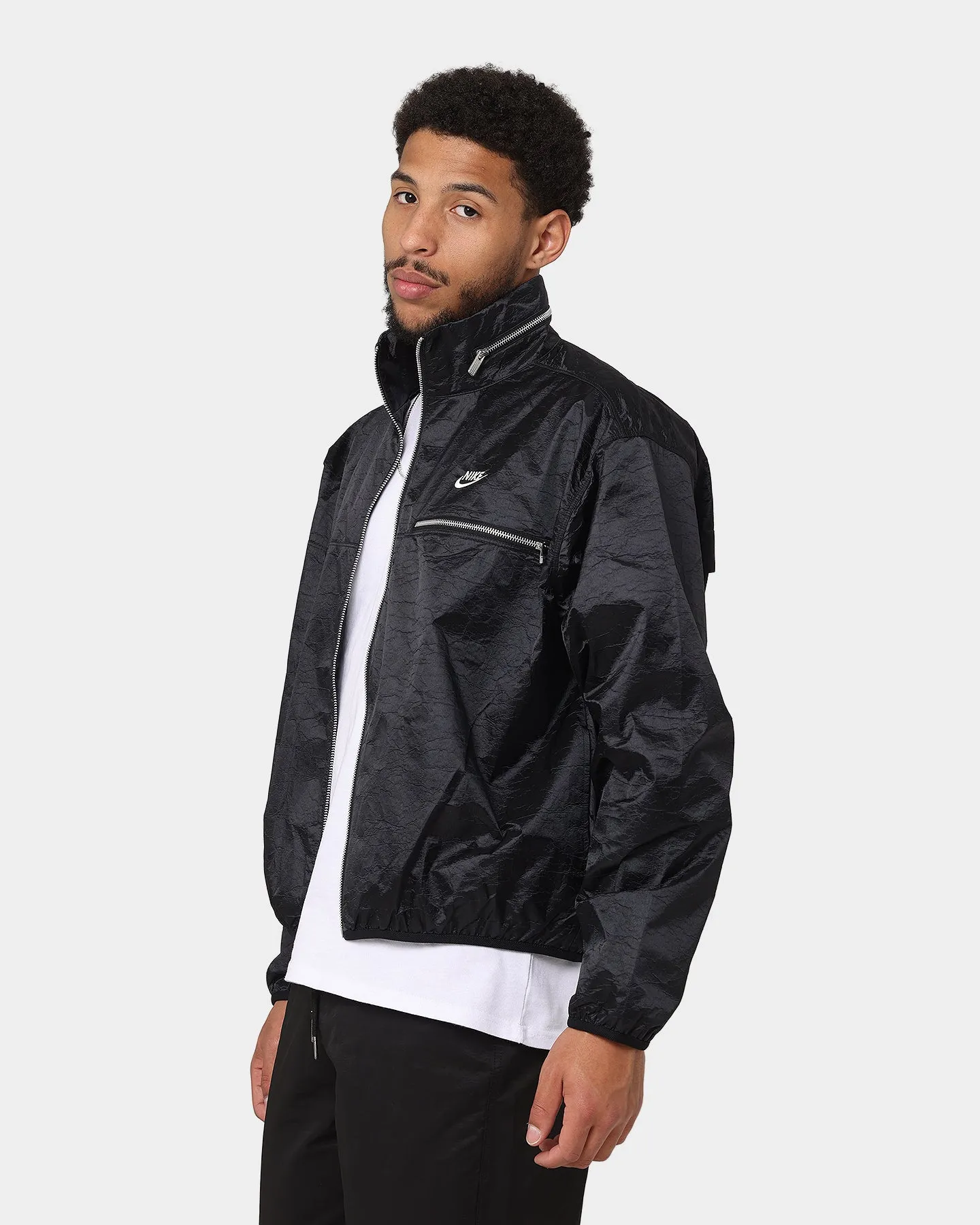 Nike Nike Sportswear Nike Circa Lined Jacket Black/Coconut Milk Lightweight Shield
