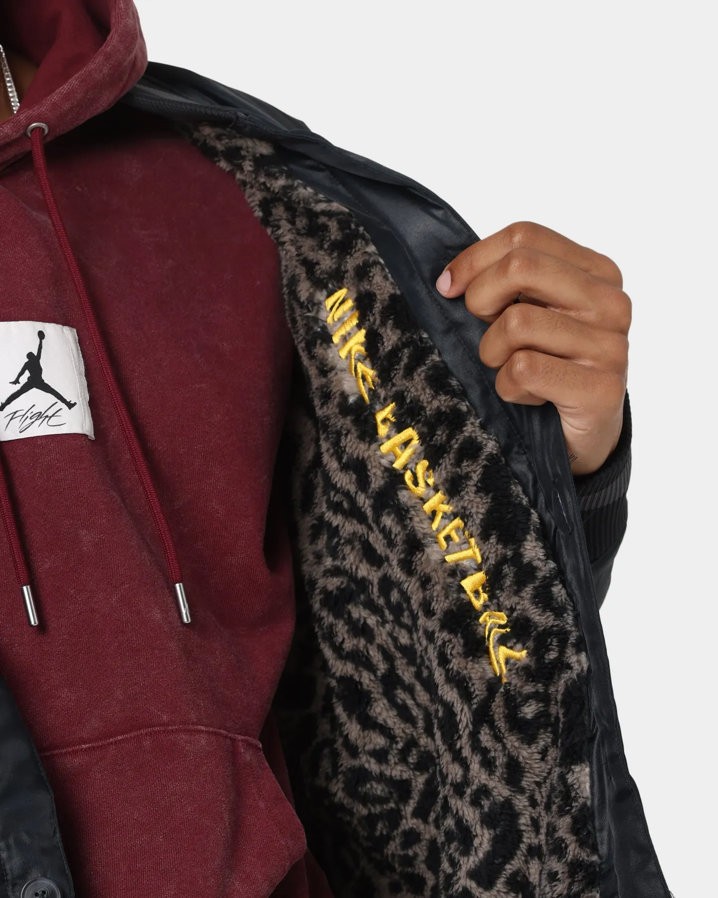 Prospect Non Restrictive Cut Nike Premium Jacket Off Noir