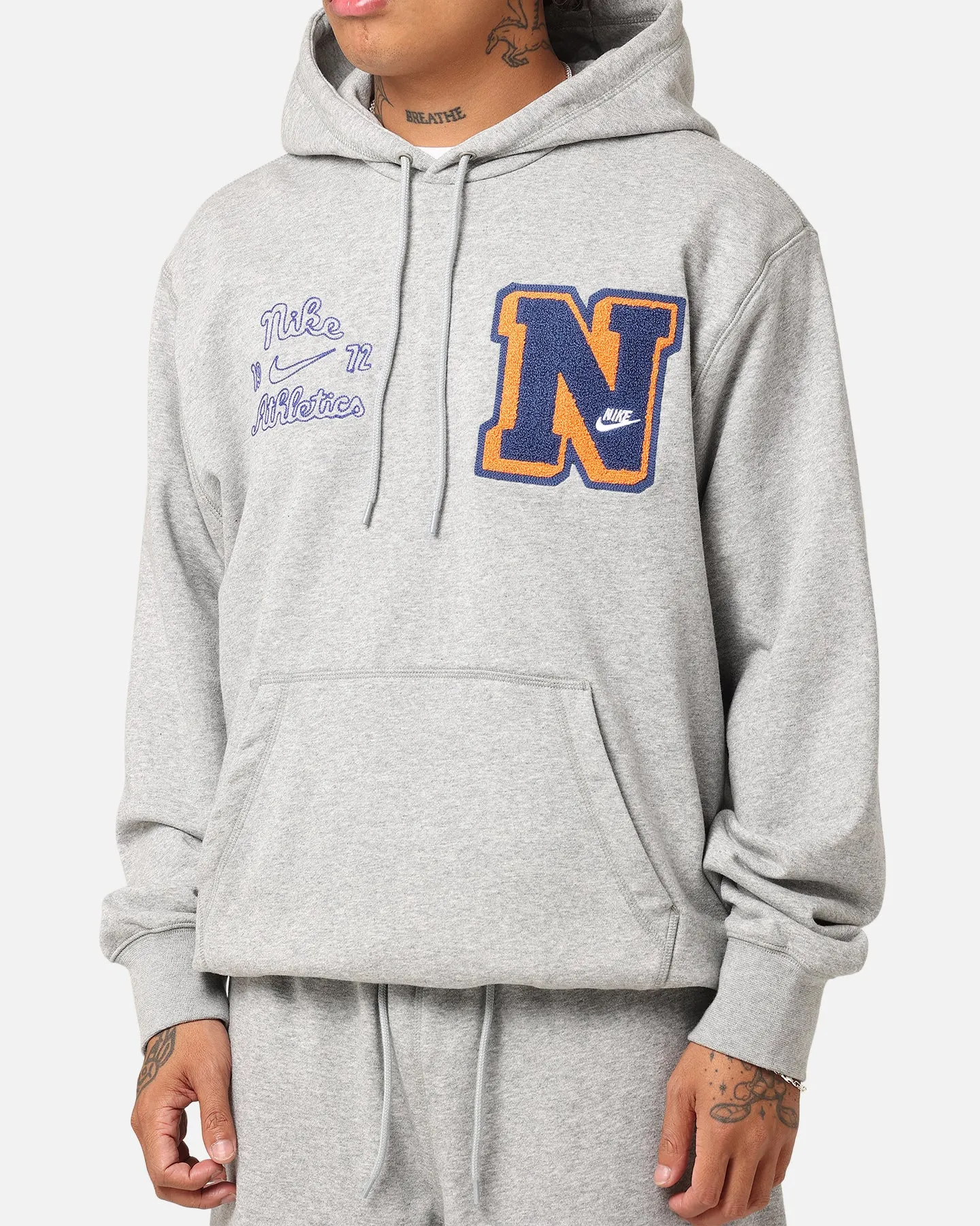 Nike Sportswear Club Essential Hoodie Dark Grey Heather Cooperate