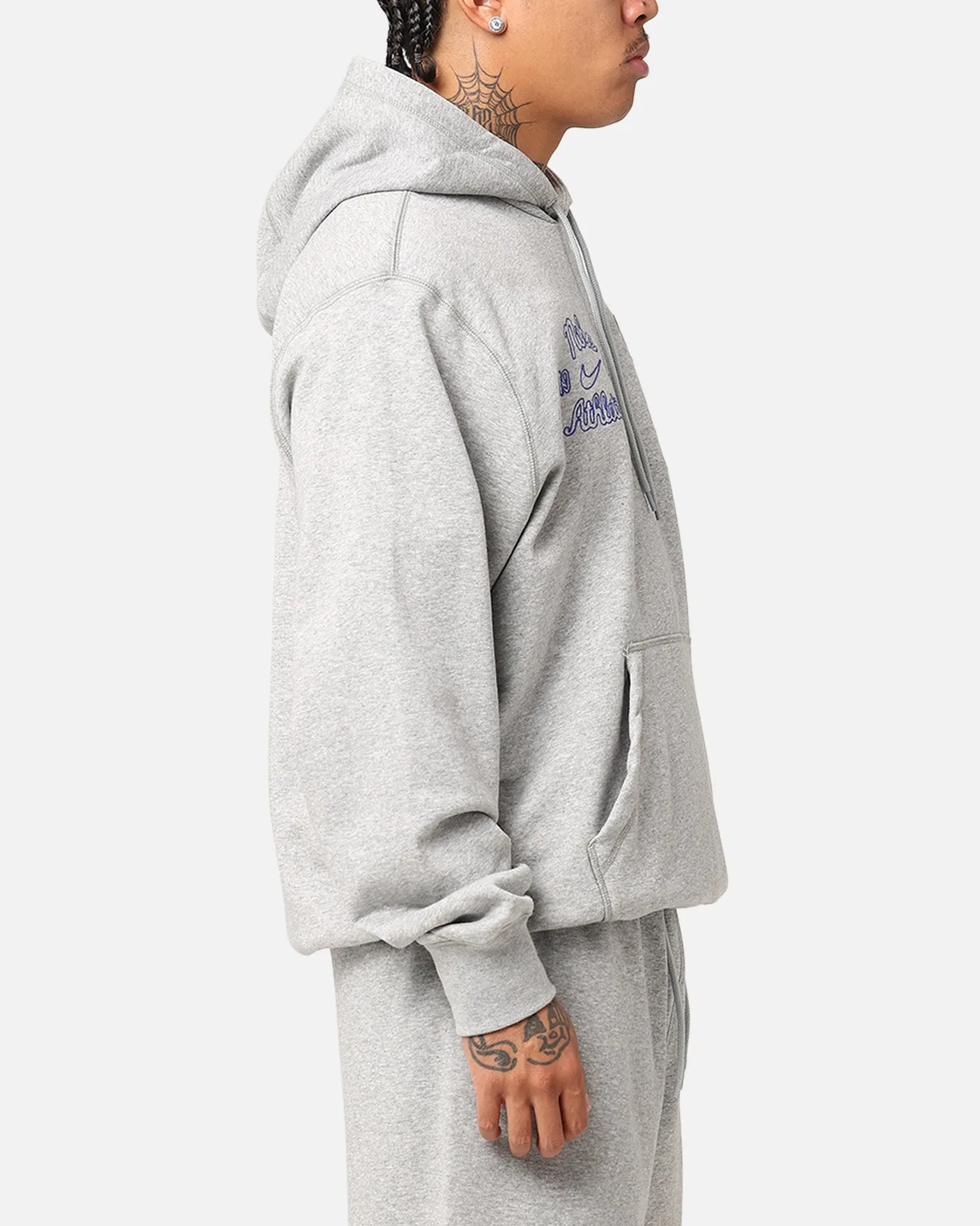 Nike Sportswear Club Essential Hoodie Dark Grey Heather Custom