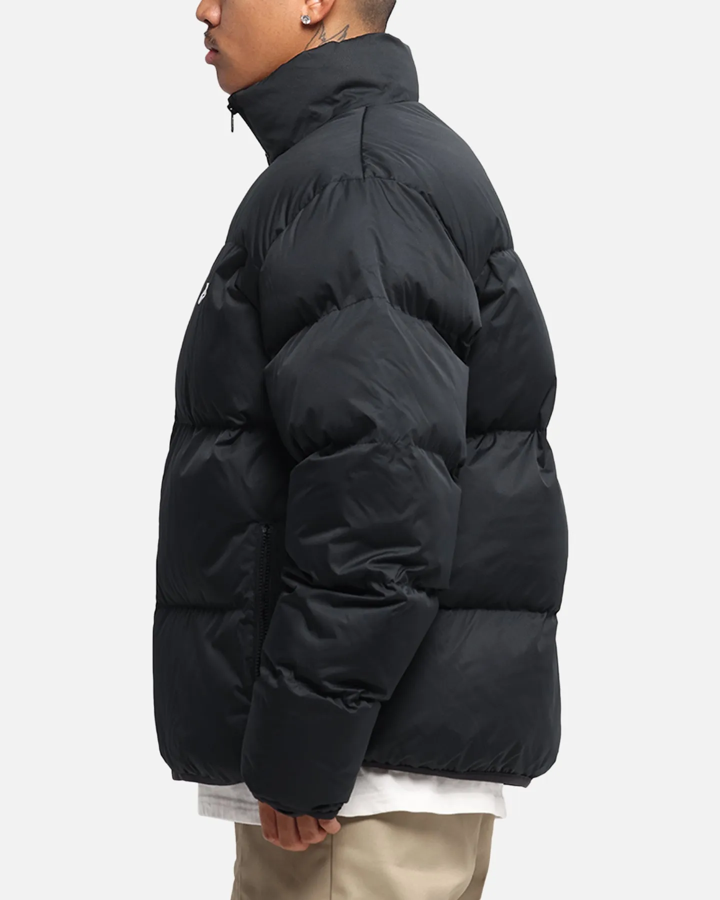 Nike Sportswear Club Puffer Jacket Black/White Outdoor Shield Mountain Ready