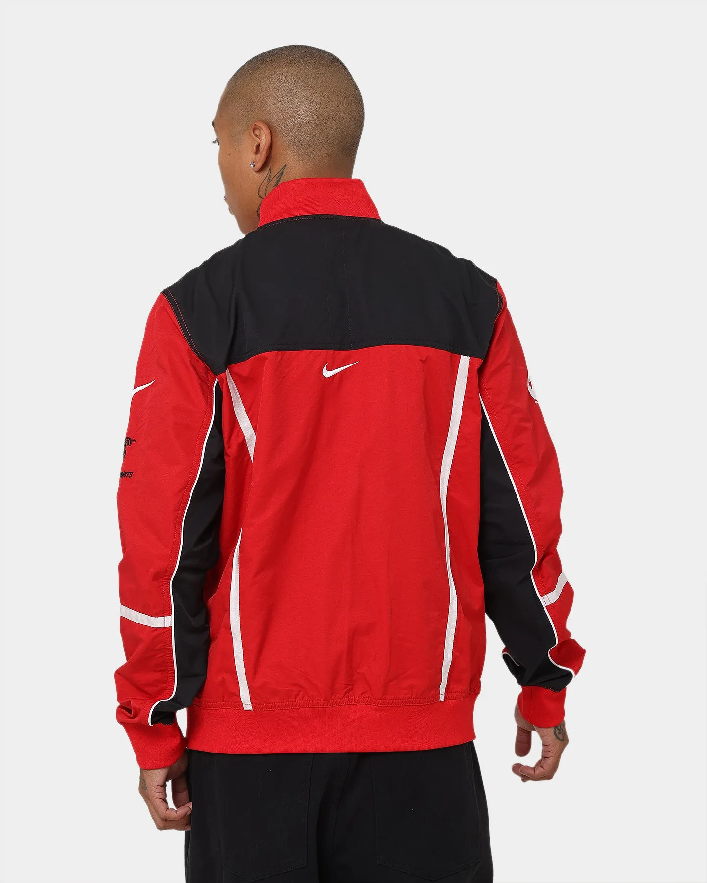 Nike Sportswear Mercato Woven Bomber Jacket University Red/Black/White Bravery Eco Friendly Insulation
