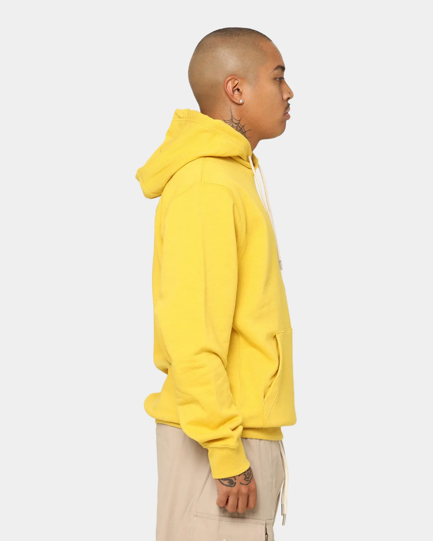 Nike Sportswear Revival Fleece Pull Over Hoodie Vivid Sulfur/White Souvenir