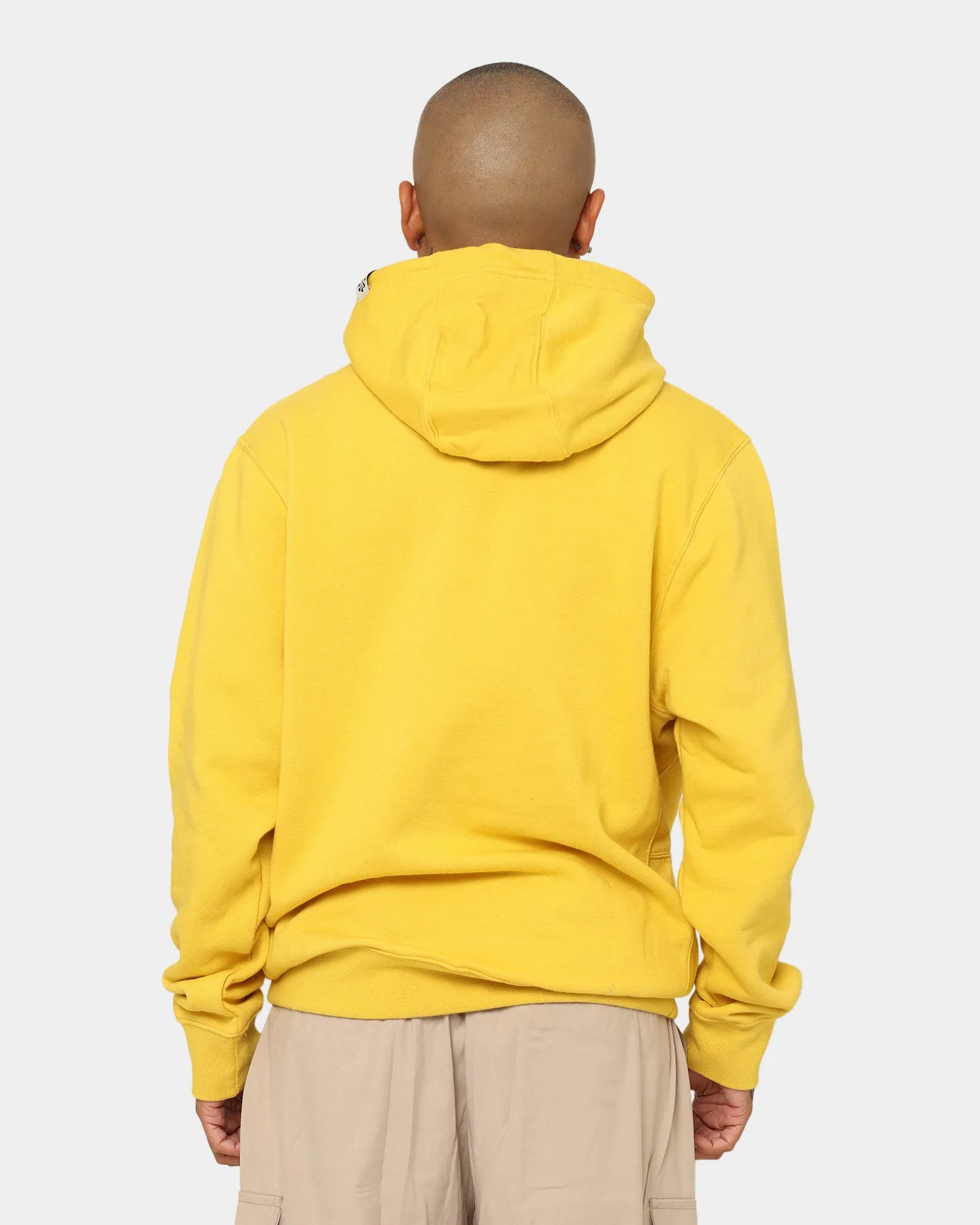 Nike Sportswear Revival Fleece Pull Over Hoodie Vivid Sulfur/White Regular Fit