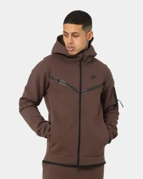 high - street buy Nike Sportswear Tech Fleece Full Zip Hoodie Baroque Brown