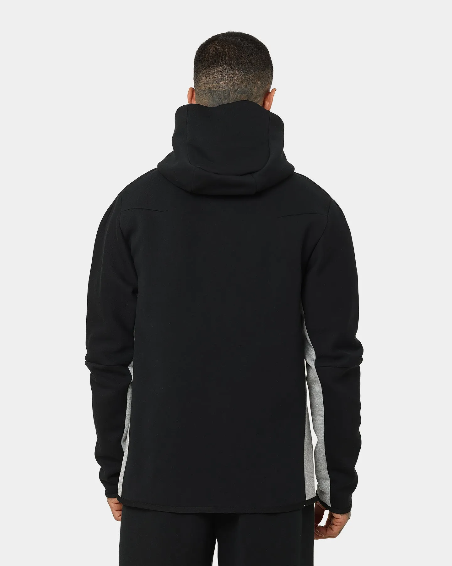 traveler Nike Sportswear Tech Fleece Full-Zip Hoodie Black/Dark Grey Heather