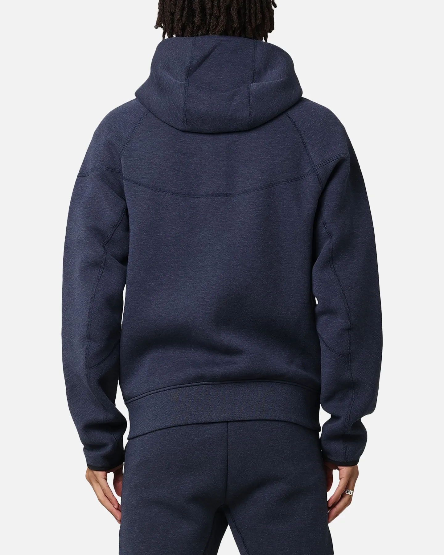 Nike Sportswear Tech Fleece Full-Zip Windrunner Hoodie Obsidian Heather Black Lust File