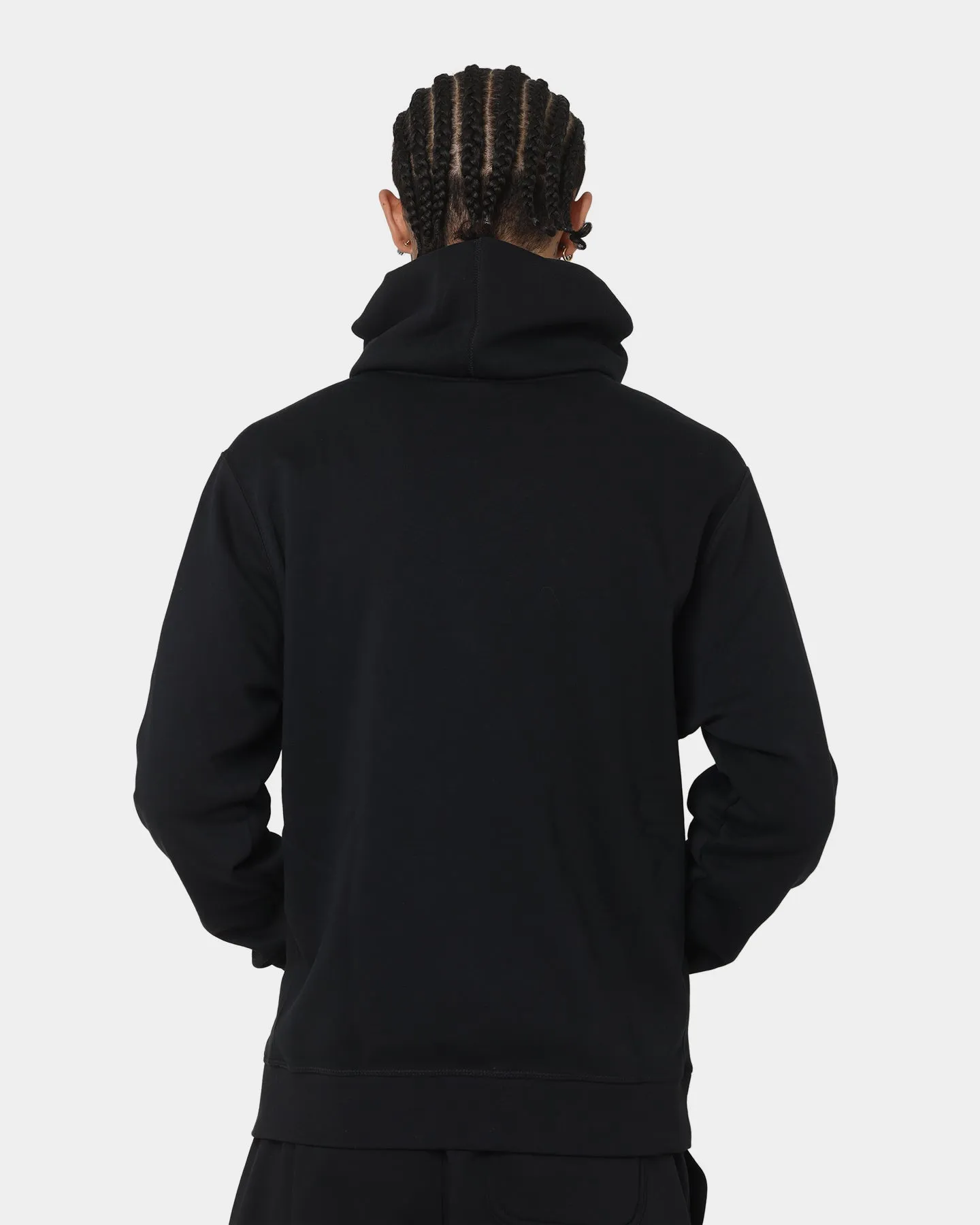 Slim-fit Nike Swoosh League Fleece Pull Over Hoodie Black