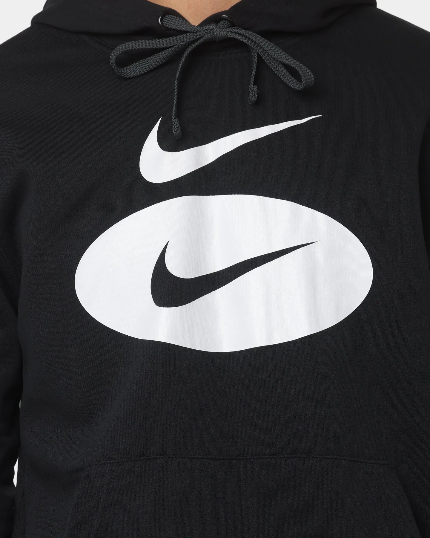 Indoor Use Eyeshadow Nike Swoosh League Fleece Pull Over Hoodie Black