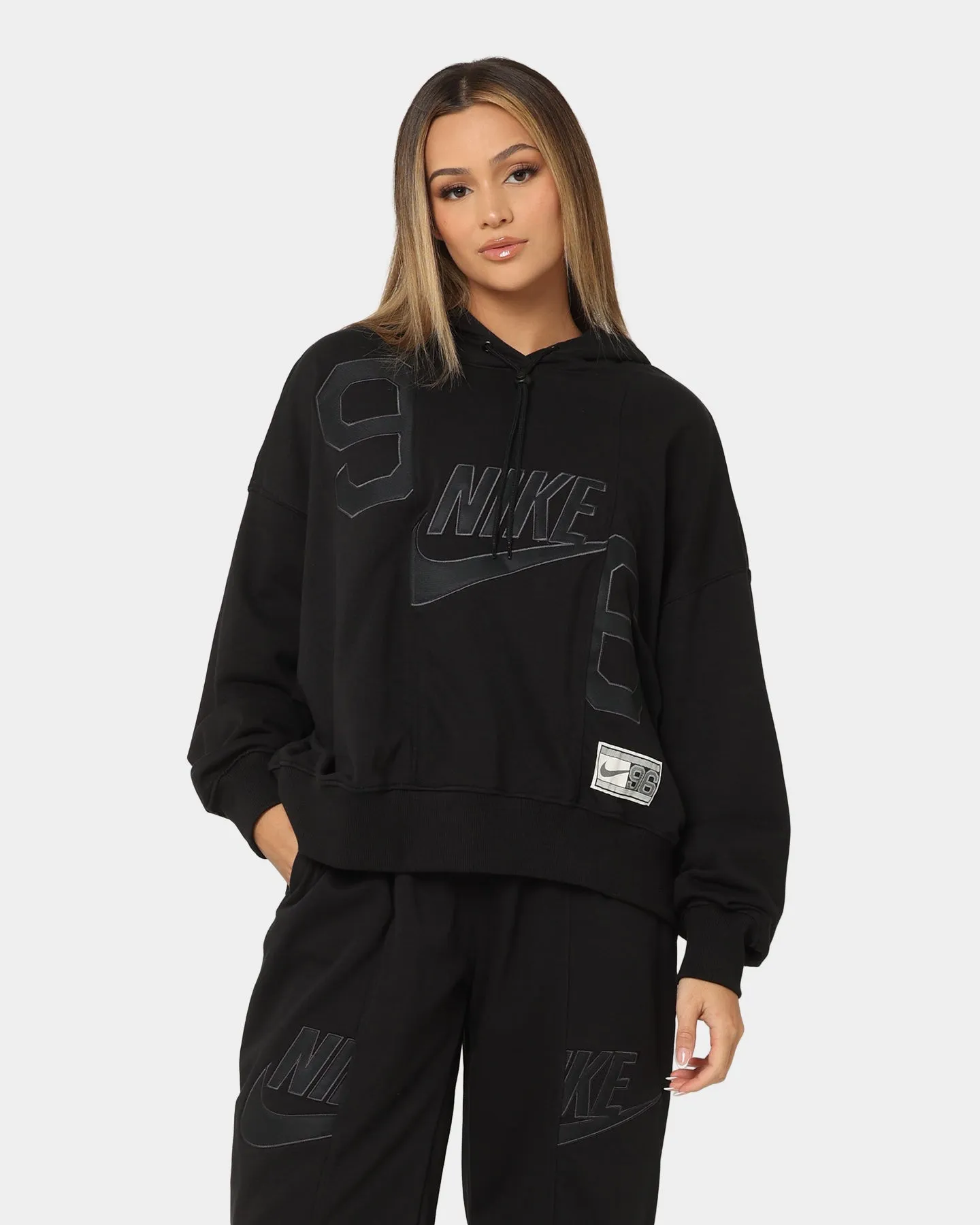 Active Protection Nike Women's Nike Sportswear Circa 96 Fleece Hoodie Black