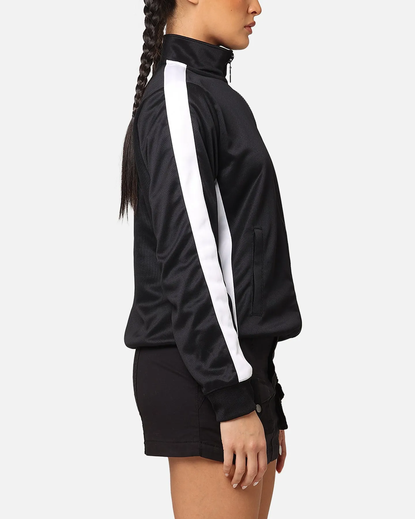 Nike Women's Sportswear Jacket Black/White/White Neutral short sleeved