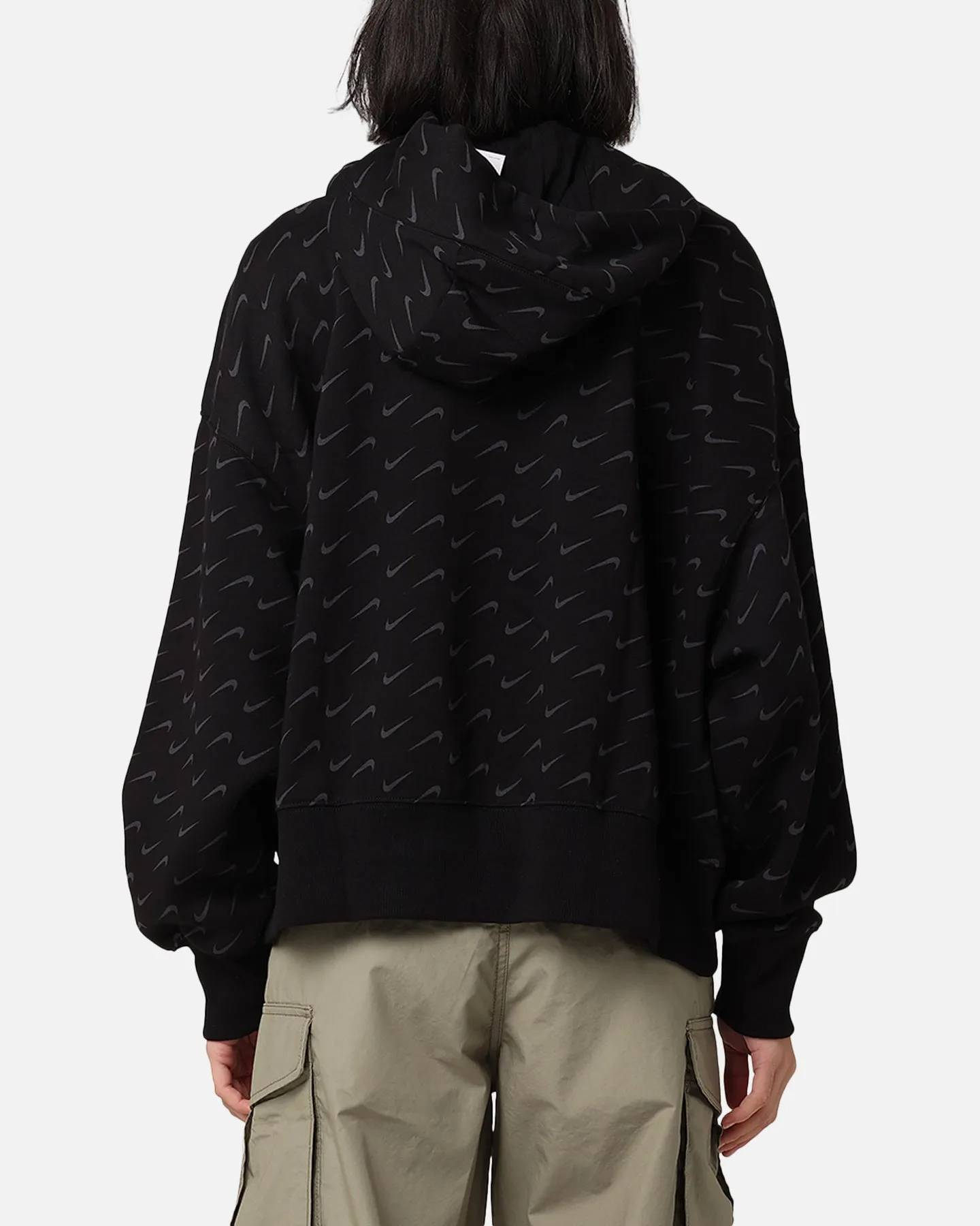 suitable for birthdays Nike Women's Sportswear Pheonix Oversized Fleece Hoodie Black