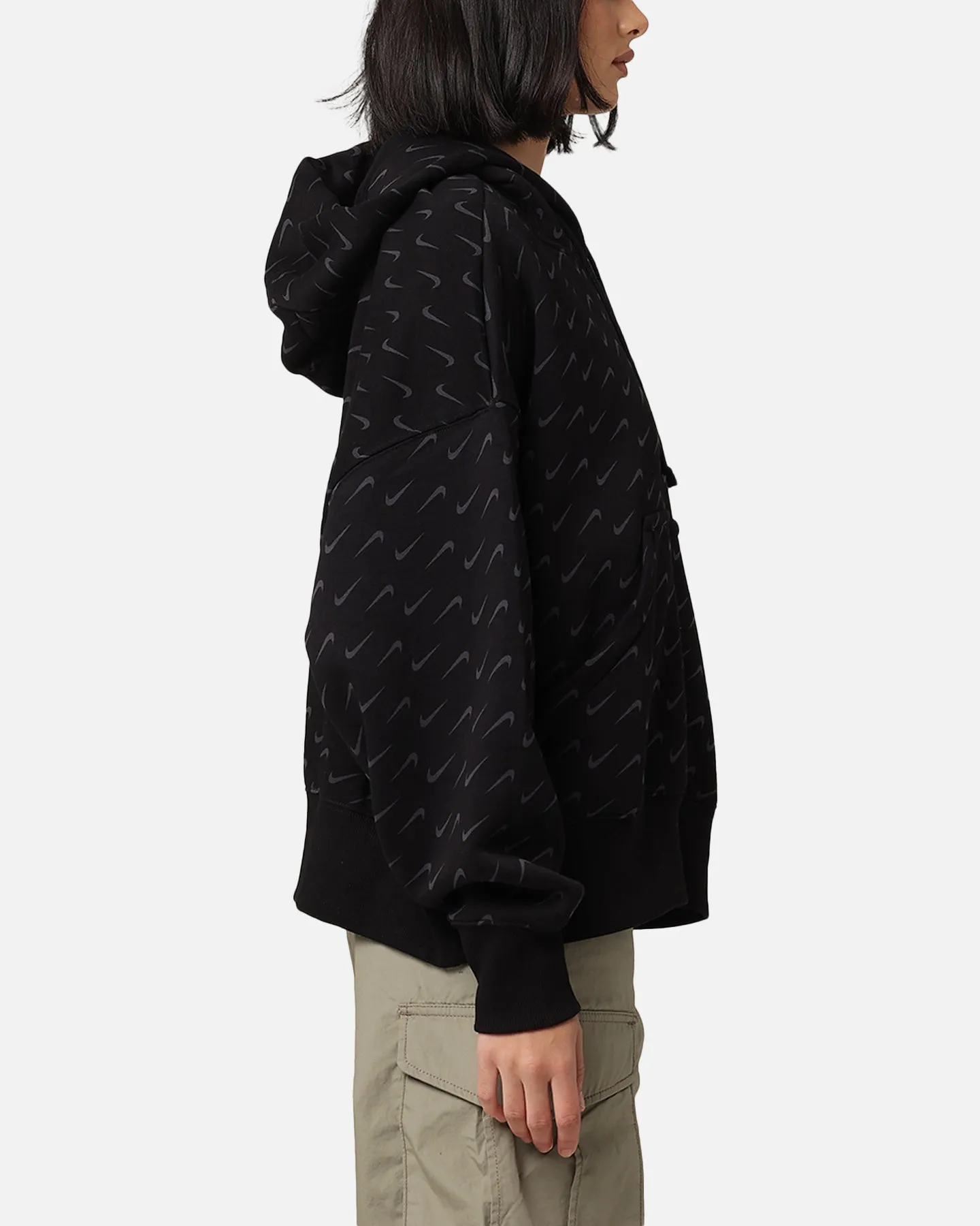 Applaud Nike Women's Sportswear Pheonix Oversized Fleece Hoodie Black