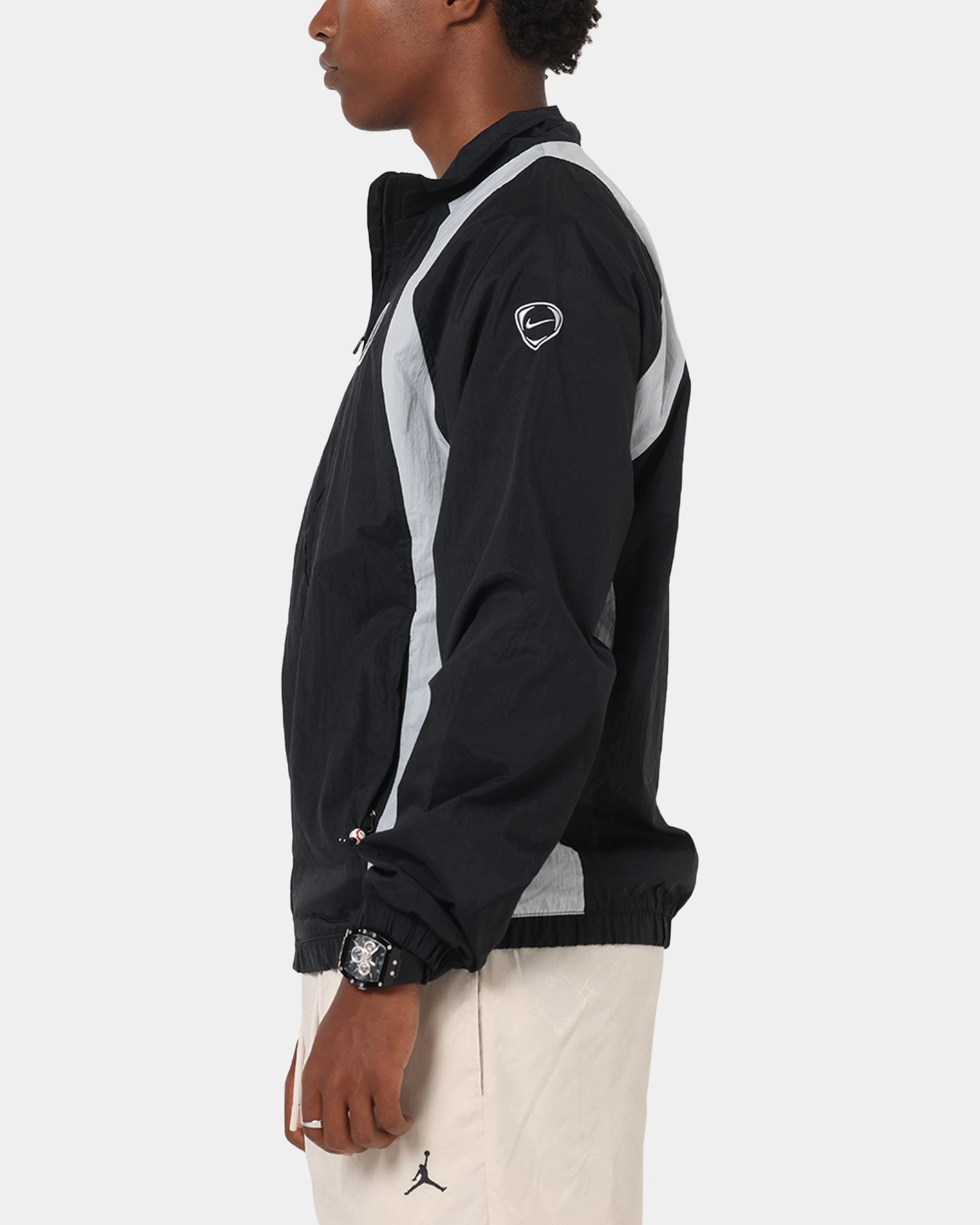 Weight Distribution System Kinetic Back Ventilation Nike Chelsea FC Total 90 Track Jacket Black/Silver