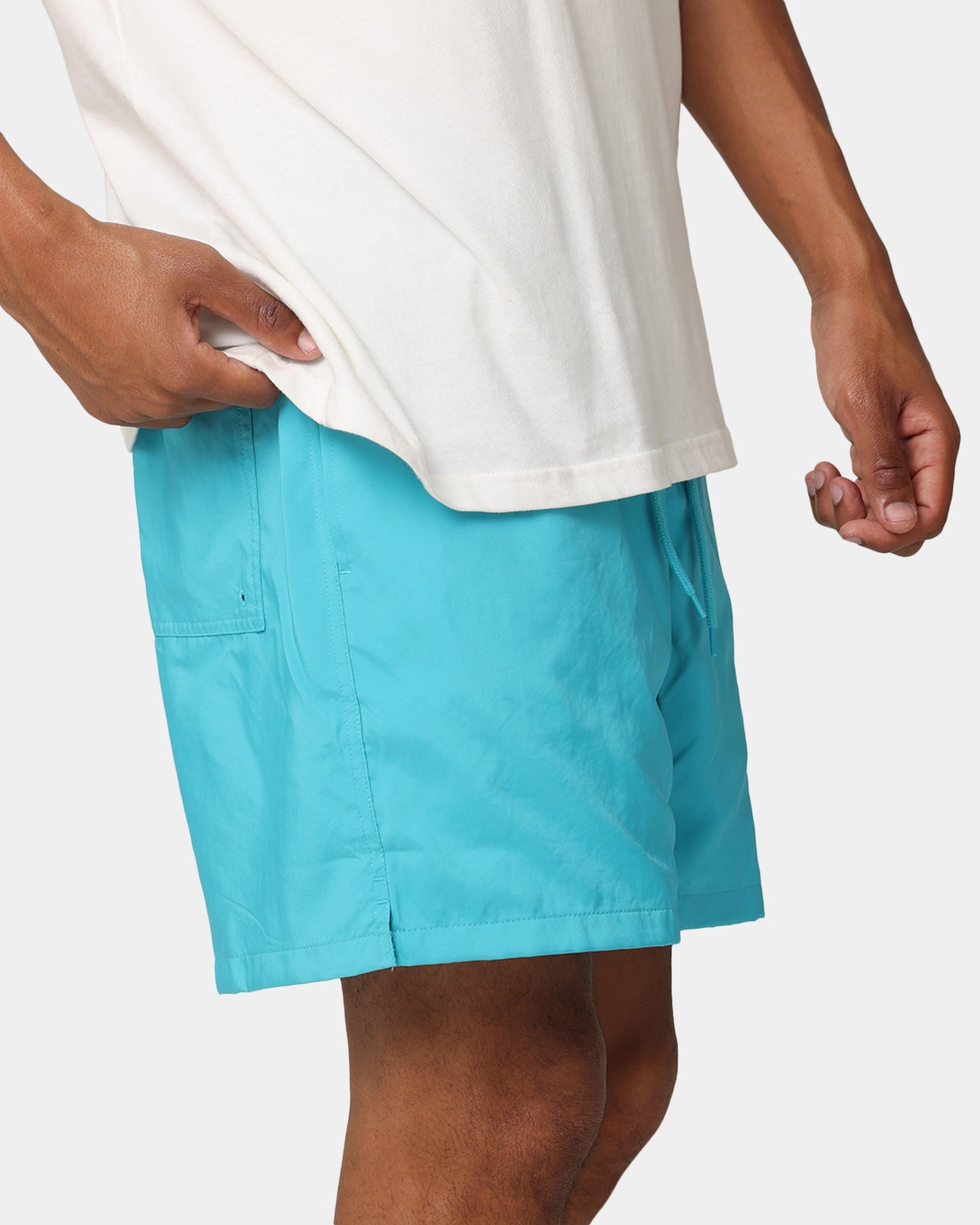 Nike Club Flow Shorts Dusty Cactus/White Light Stretch Gentle On Skin