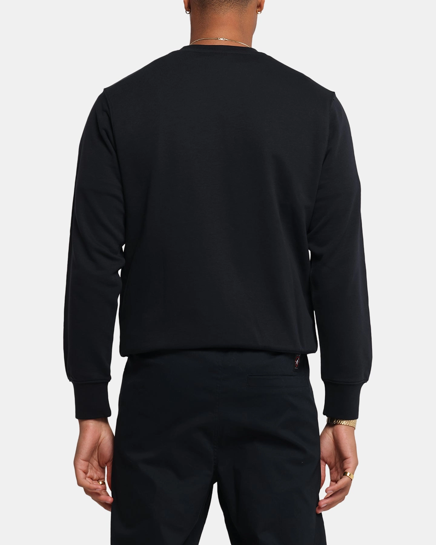 Chilly Day Knitwear Nike Club French Terry Crewneck Black/White