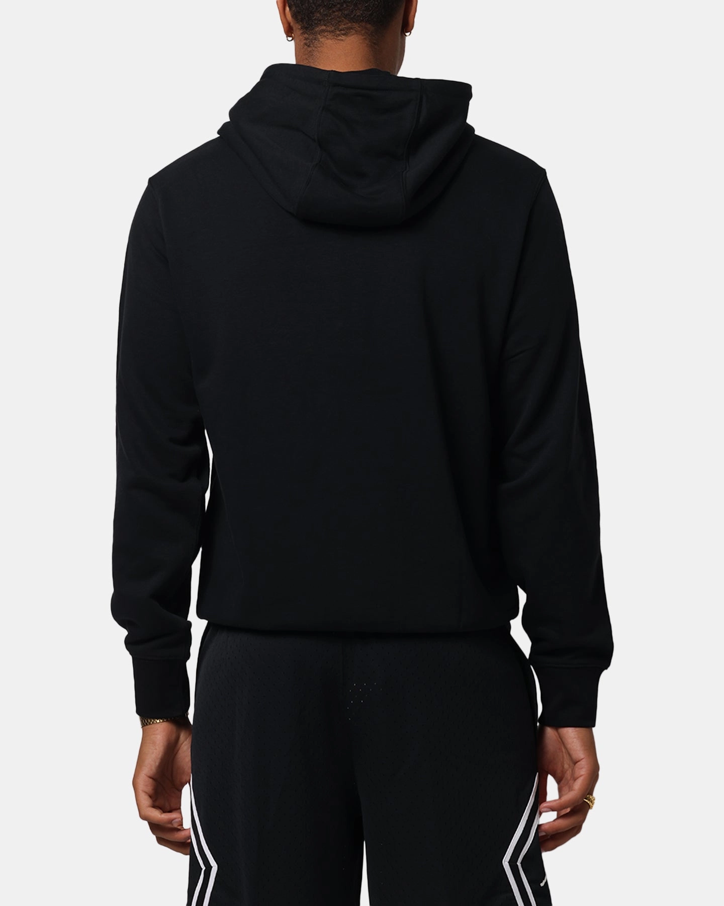 Nike Club French Terry Pullover Hoodie Black/Black/White Seal like
