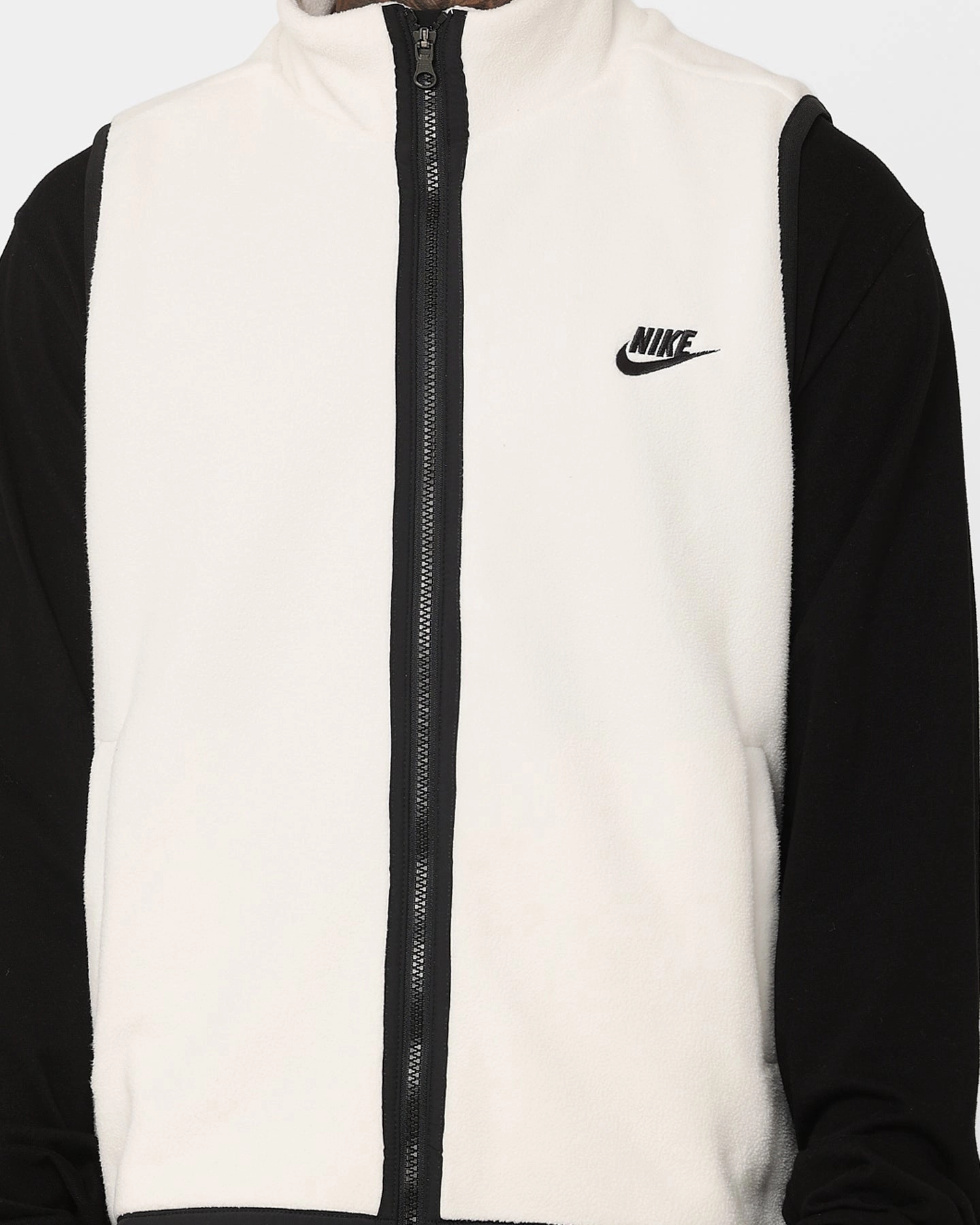 Faith Nike Fleece Winter Vest Sail/Black/Black