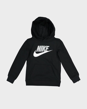 Nike Kid's Club HBR FT PO Hoodie Black Suspenders Relationship