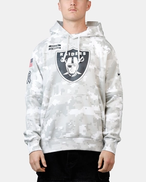 Easy Fit Negotiate Nike Las Vegas Raiders Salute to Service Hoodie Camouflage
