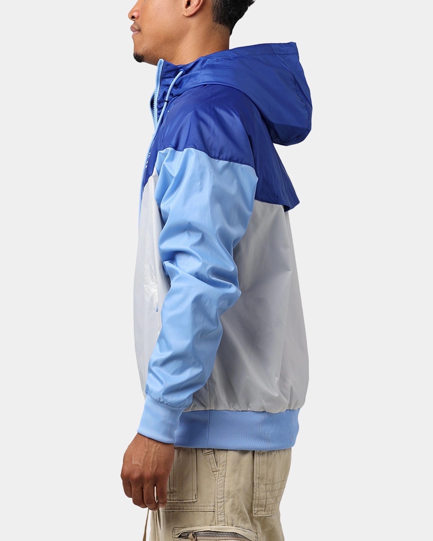 Communicate Waterproof Outerwear Nike Los Angeles Dodgers Cooperstown Windrunner Jacket Rush Blue/Light Bone