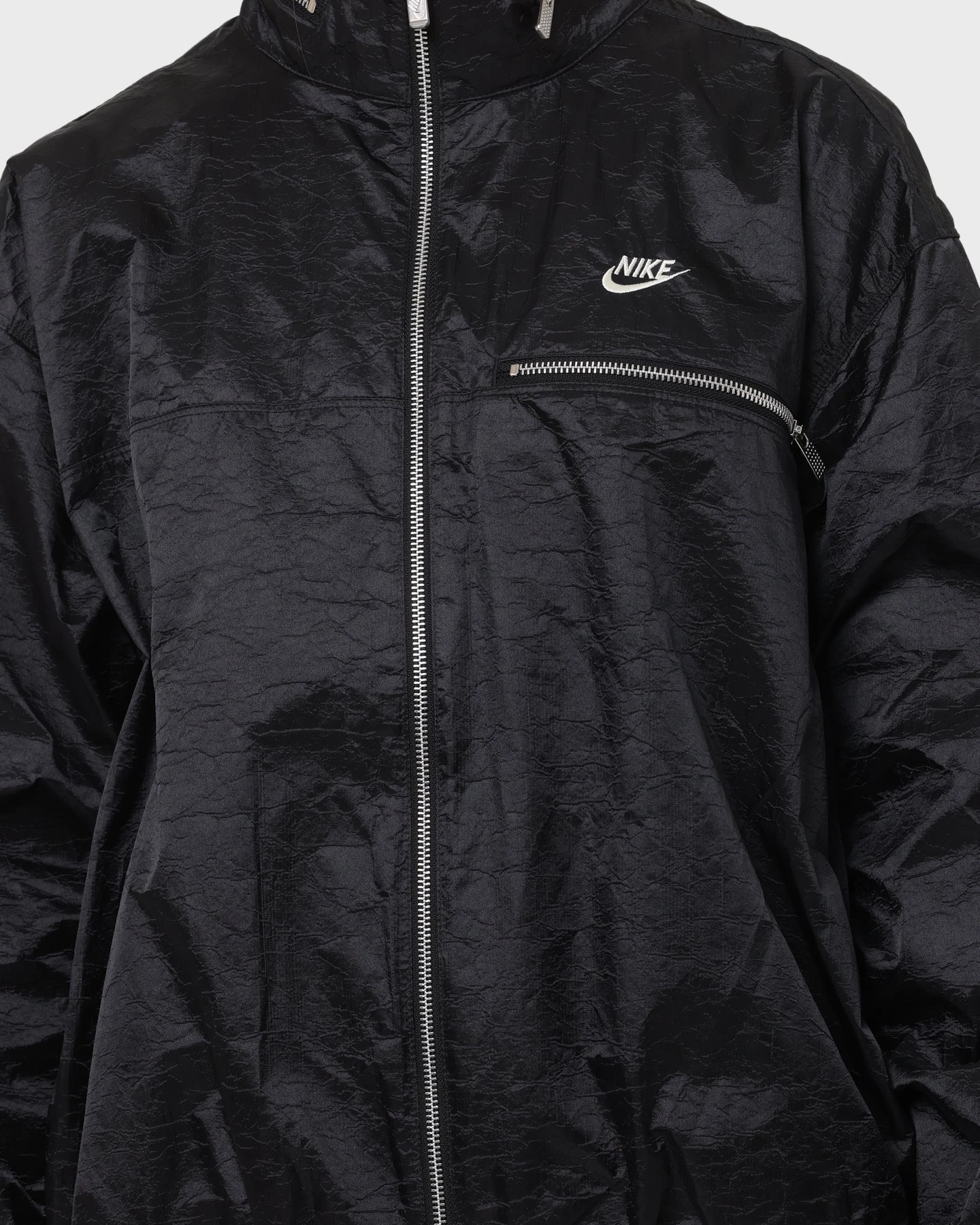 Secure Storage Compartments Weather Ease Nike Nike Sportswear Nike Circa Lined Jacket Black/Coconut Milk
