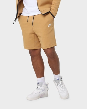 Nike Nike Sportswear Tech Fleece Shorts Elemental Gold beachy vibe